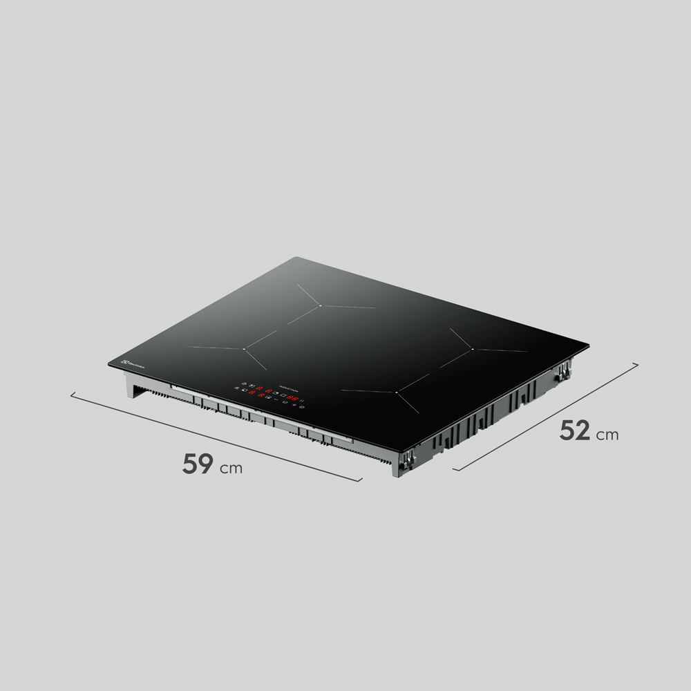 Estufa de Empotrar Inducción Electrolux 4 Puestos Tecnología PowerBoost Negro IE4TW img #2