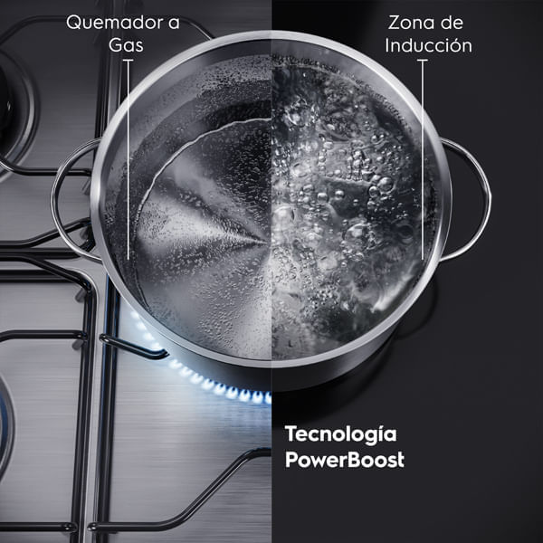 Estufa de Empotrar Inducción Electrolux 4 Puestos Tecnología PowerBoost Negro IE4TW img #7