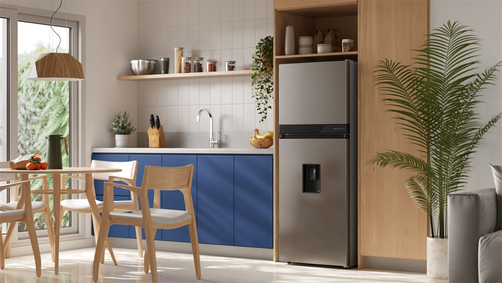 Nevera Electrolux Congelador Superior No Frost 291L Inverter Dispensador de agua Gris ERT30A3C6DS img #10