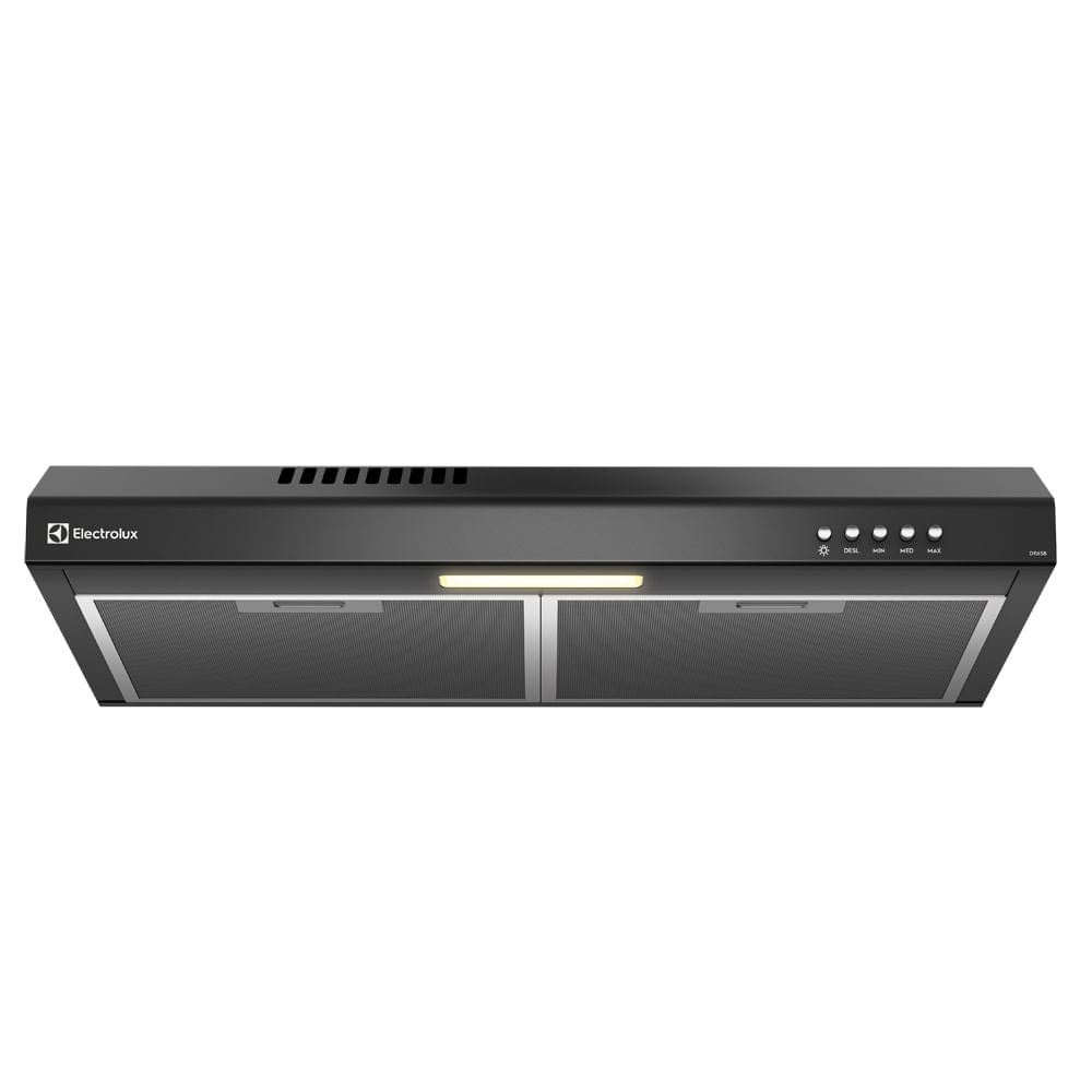 Campana Extractora Electrolux empotrable de pared 80cm 3 velocidades Negro DE8SB img #1