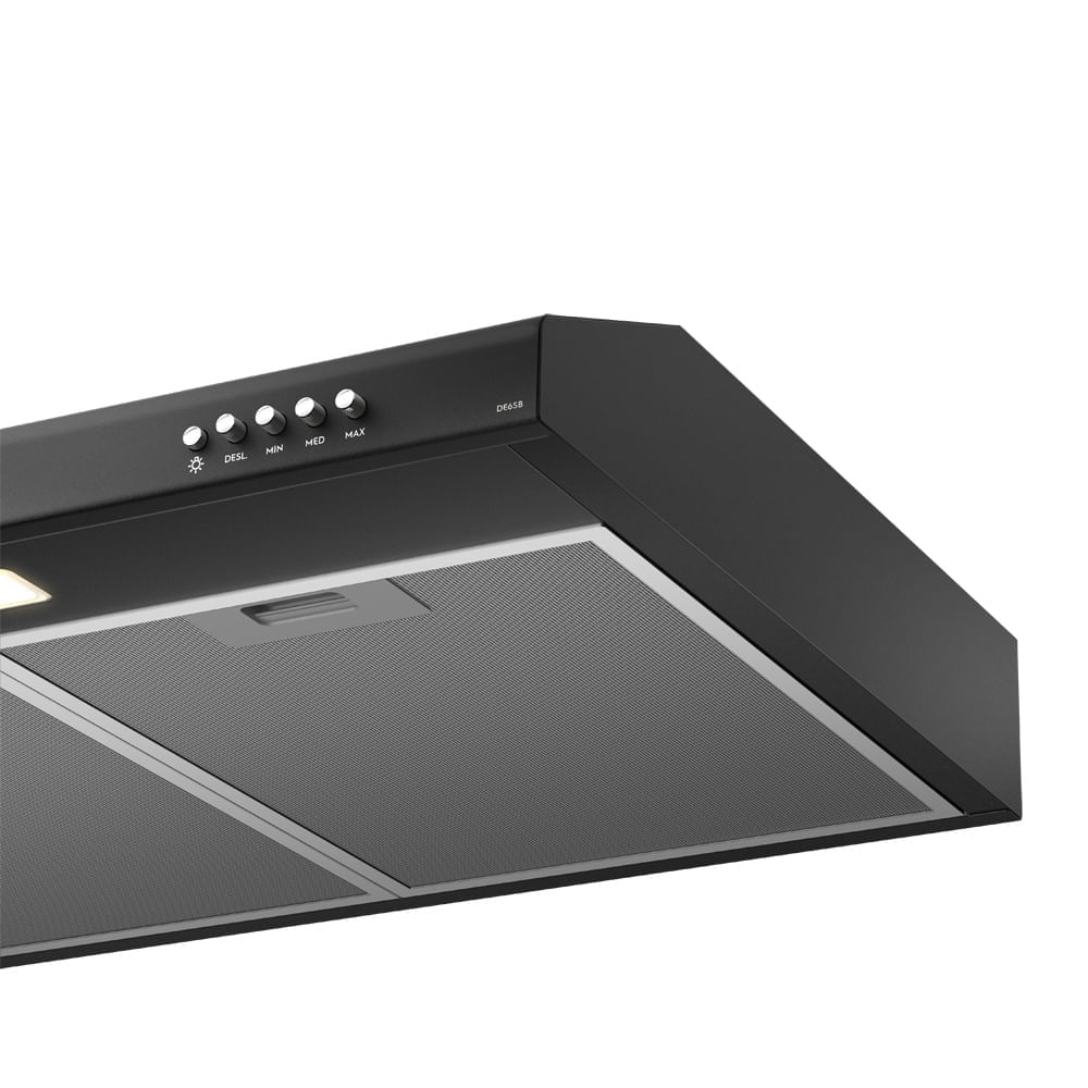 Campana Extractora Electrolux empotrable de pared 80cm 3 velocidades Negro DE8SB img #4