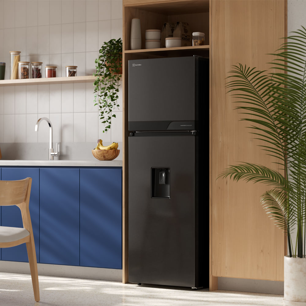 Nevera Electrolux Congelador Superior No Frost 239L Inverter Dispensador de agua Negro ERT25A3C6DC img #9