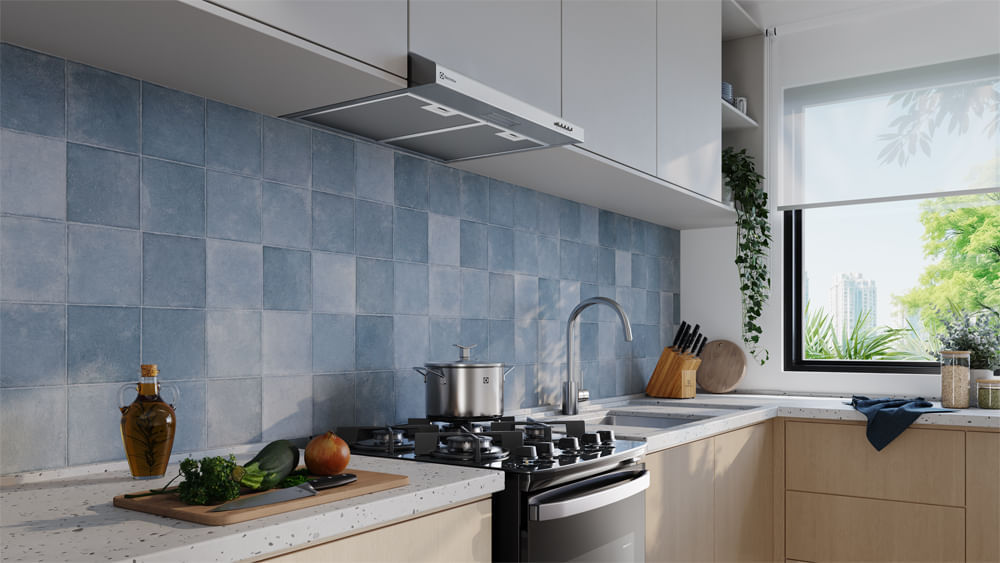 Campana Extractora  Electrolux  empotrable de pared 60cm 3 velocidades Gris DE6SS img #8
