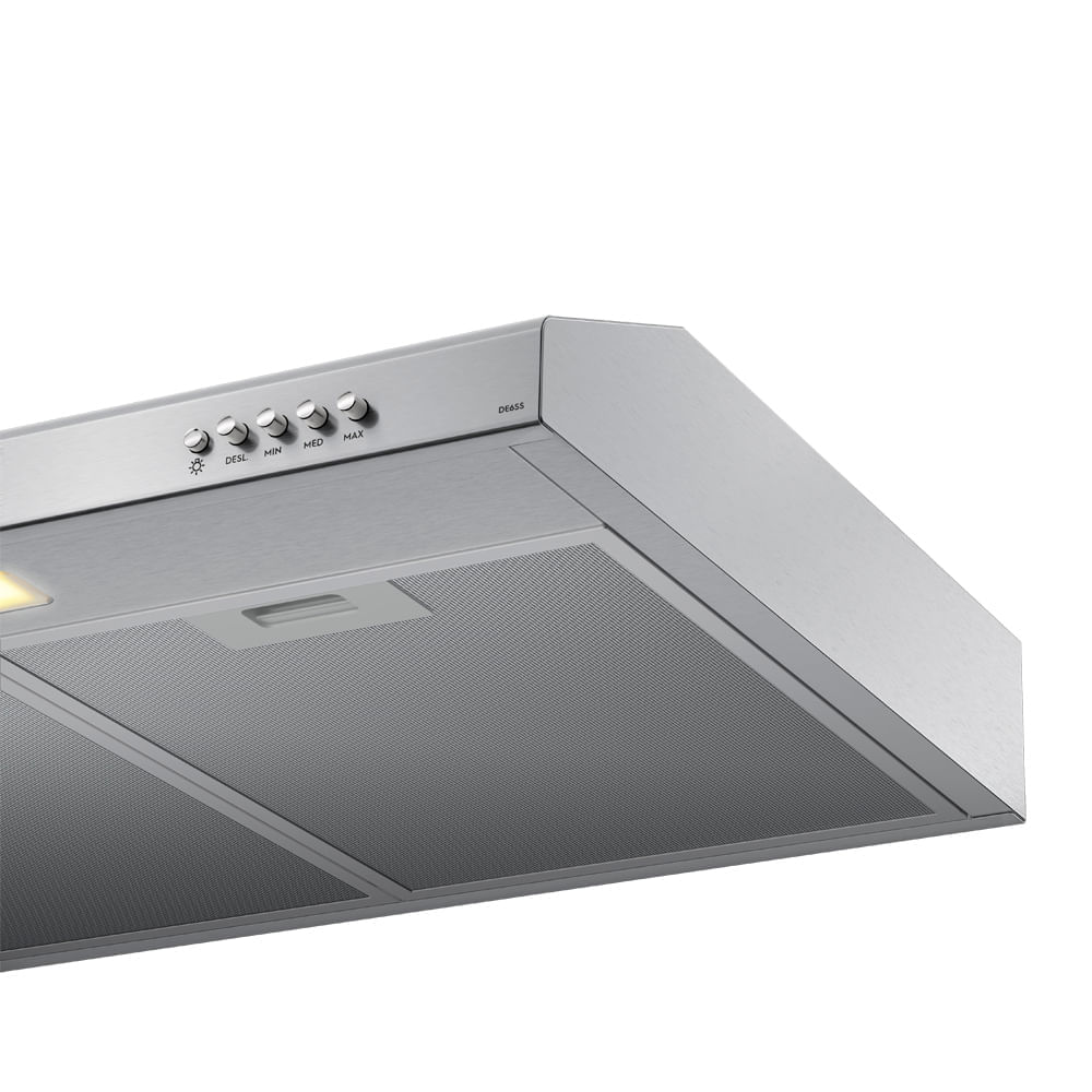 Campana Extractora  Electrolux  empotrable de pared 60cm 3 velocidades Gris DE6SS img #4