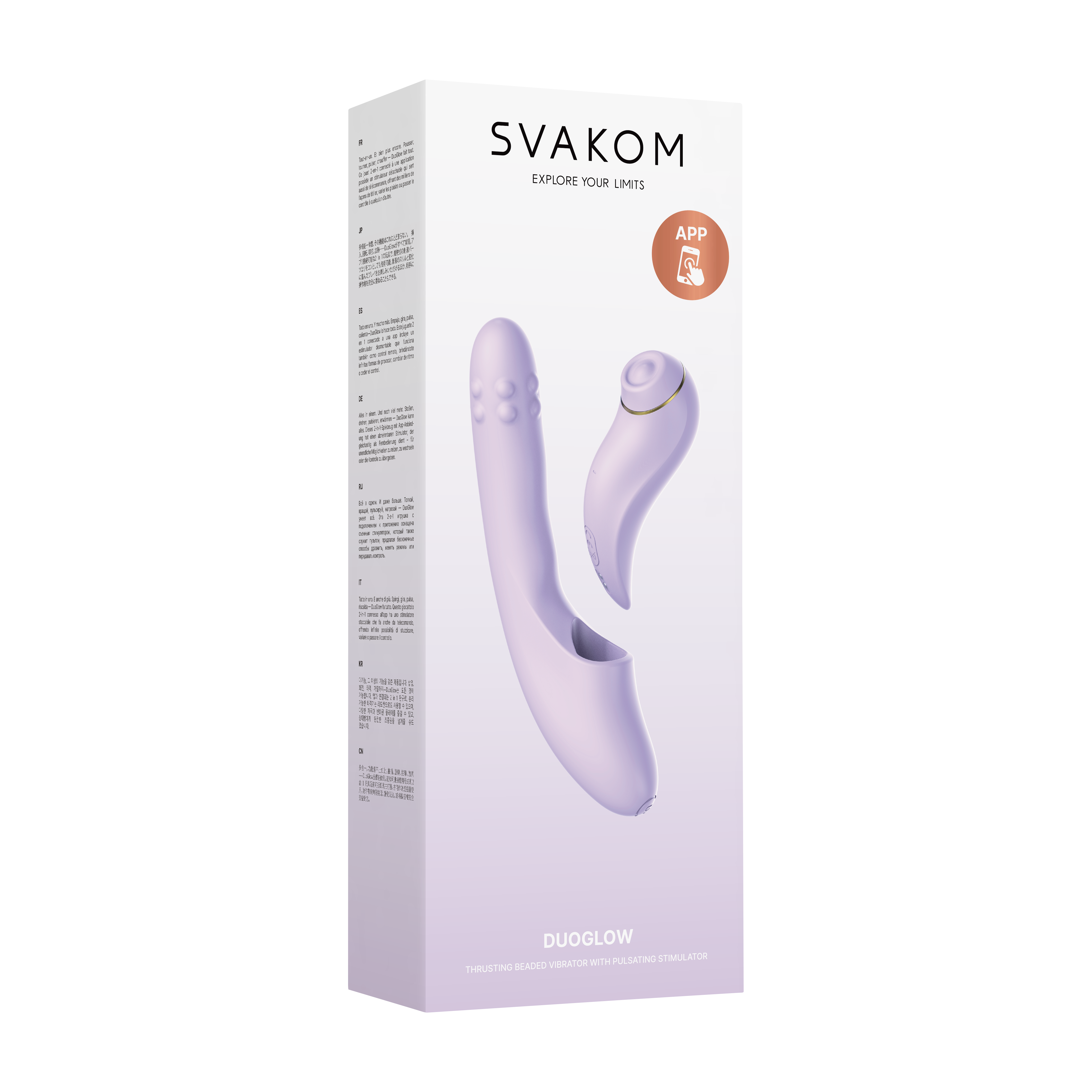 Vibrador Y Estimulador 5 en 1 DuoGlow Svakom img #6