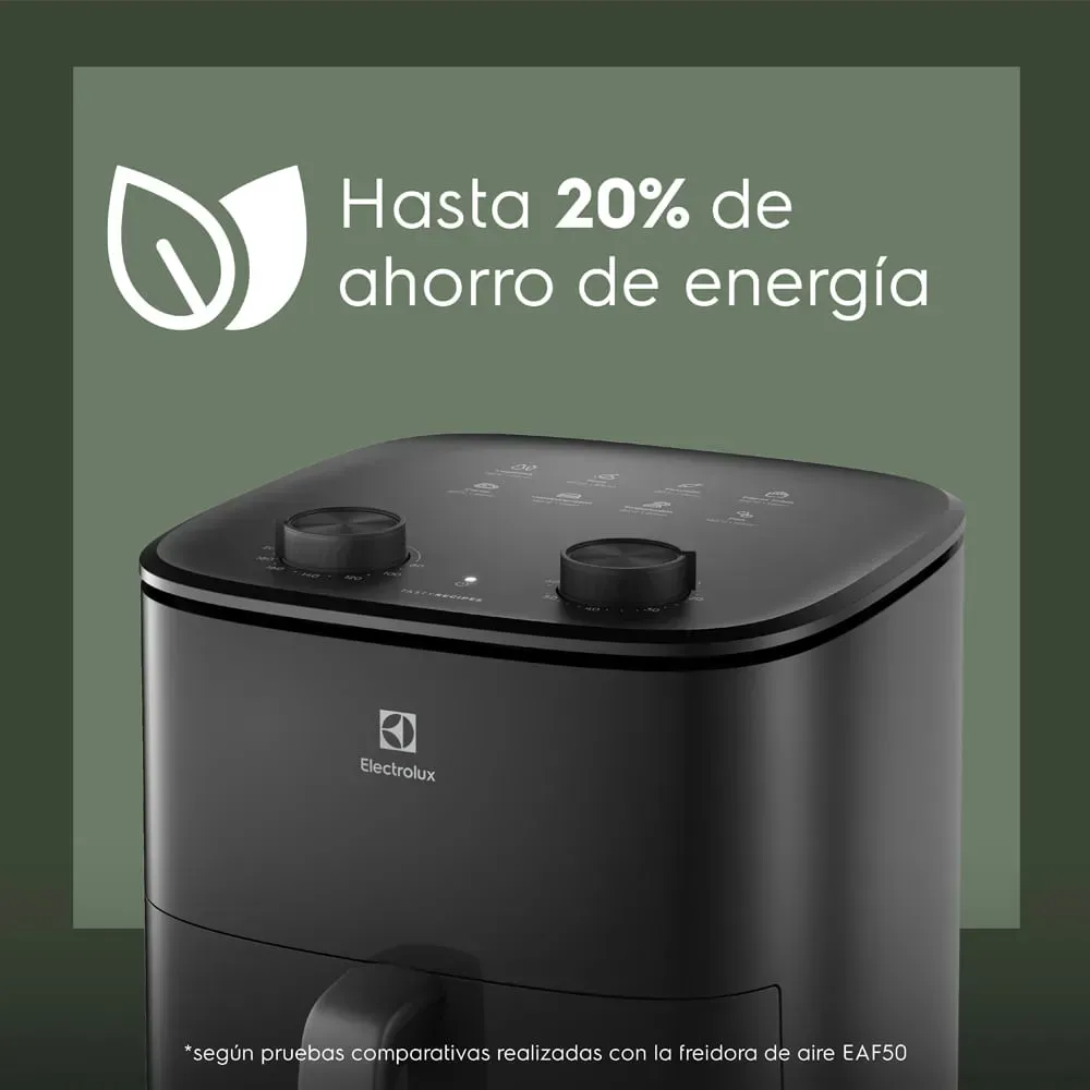Freidora de Aire Electrolux 7 Litros 1700W Efficient EAF70 Negra img #10