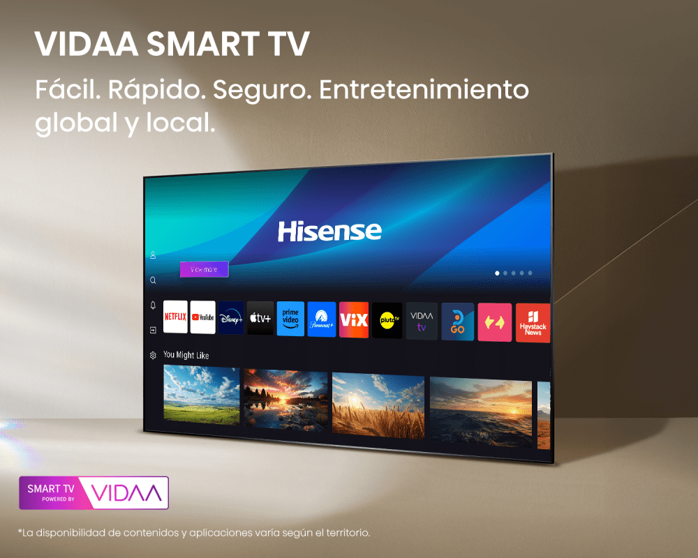 Televisor Hisense 32" Pulgadas 32A4NV VIDAA LED HD Smart TV img #10