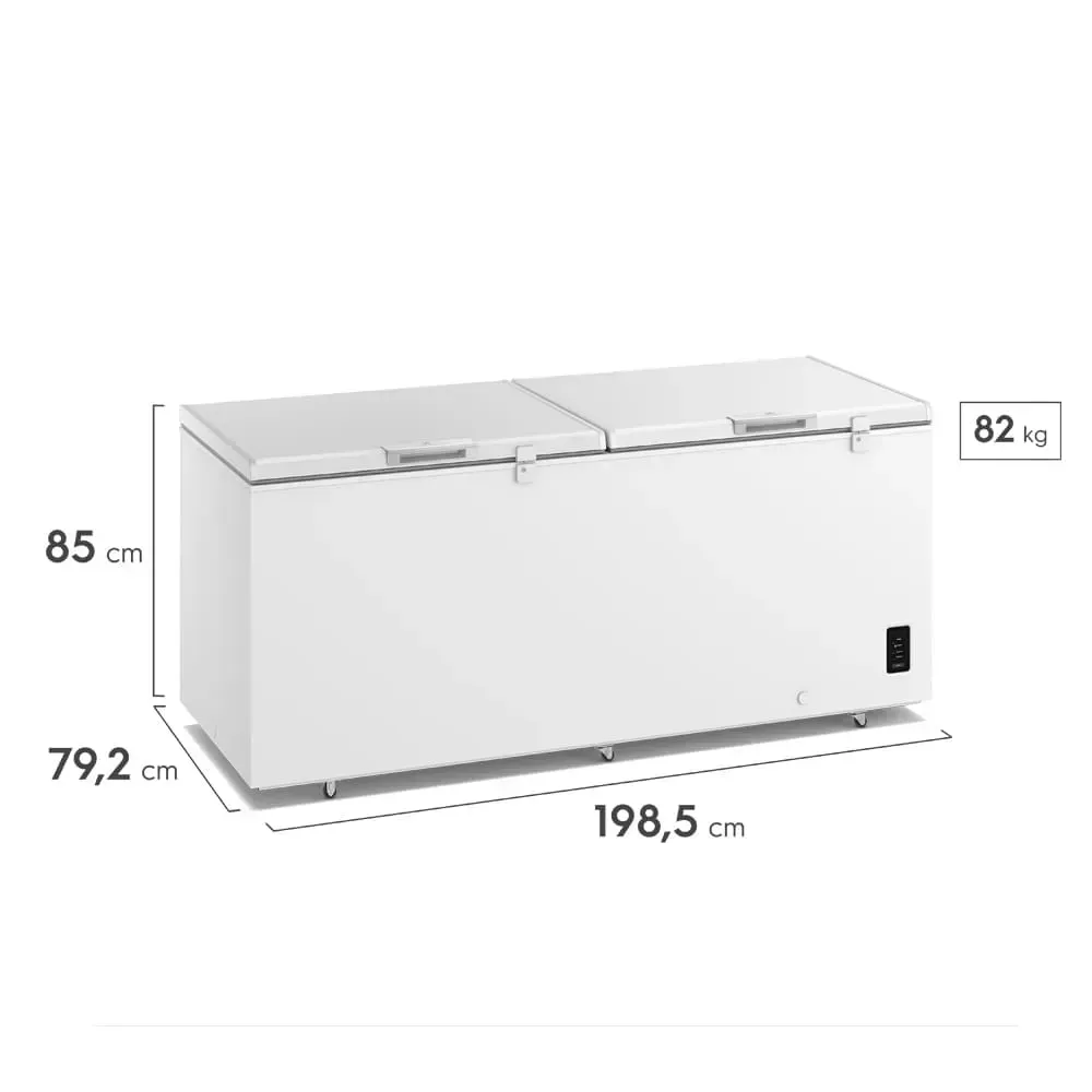 Congelador Horizontal Electrolux 724 Litros Inverter EFH70S3C5AW Blanco img #2