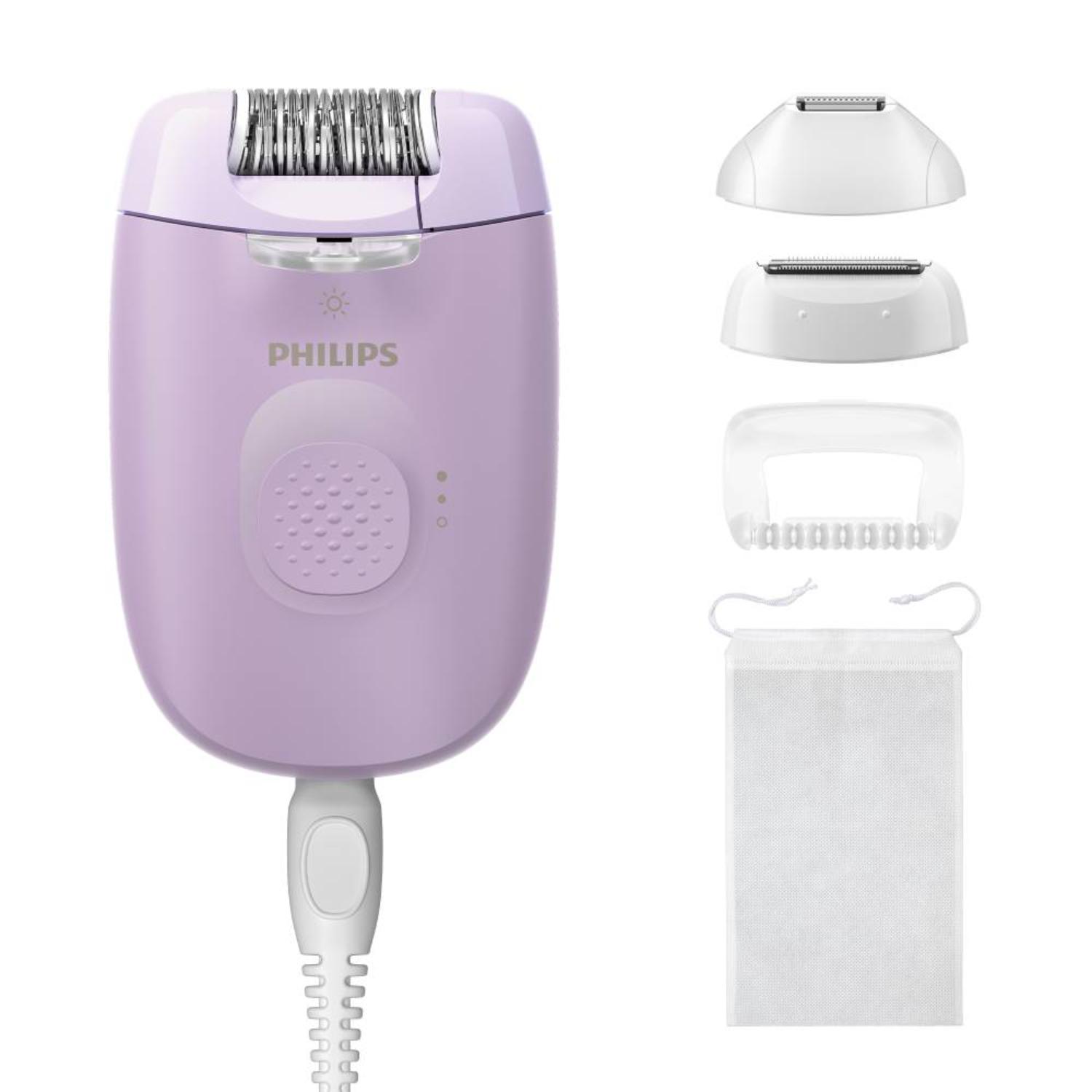 Depiladora Philips Alámbrica BRE257/00 Lila img #1