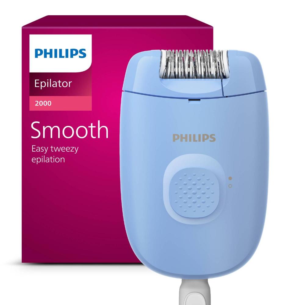 Depiladora Philips Alámbrica BRE228/00 Azul img #2