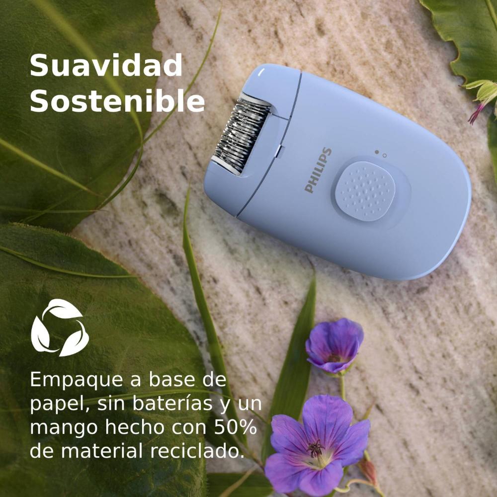 Depiladora Philips Alámbrica BRE228/00 Azul img #10