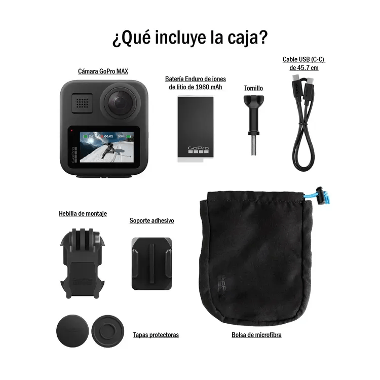 Cámara GoPro Max 360 Black img #5