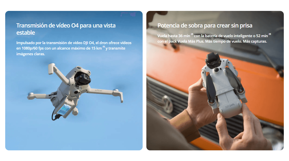 Drone DJI Lito X1 Combo img #5