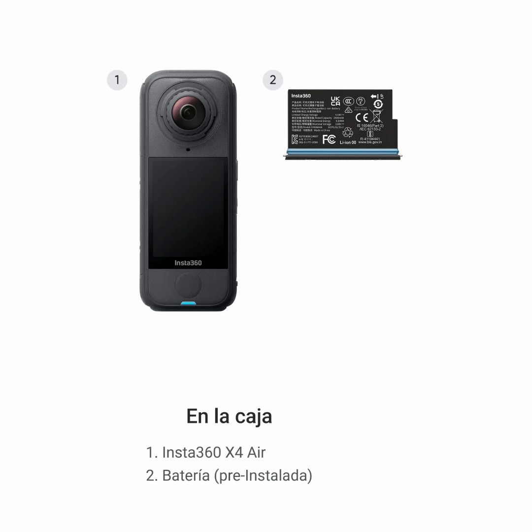 Cámara Insta360 X4 Air Estandar img #2