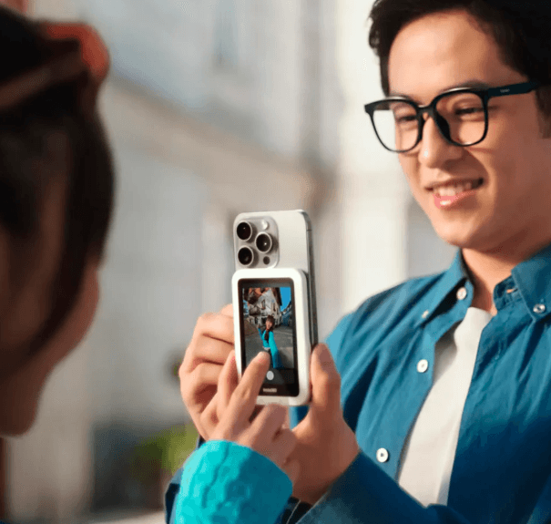 Pantalla Selfie Insta360 Snap con Luz img #3