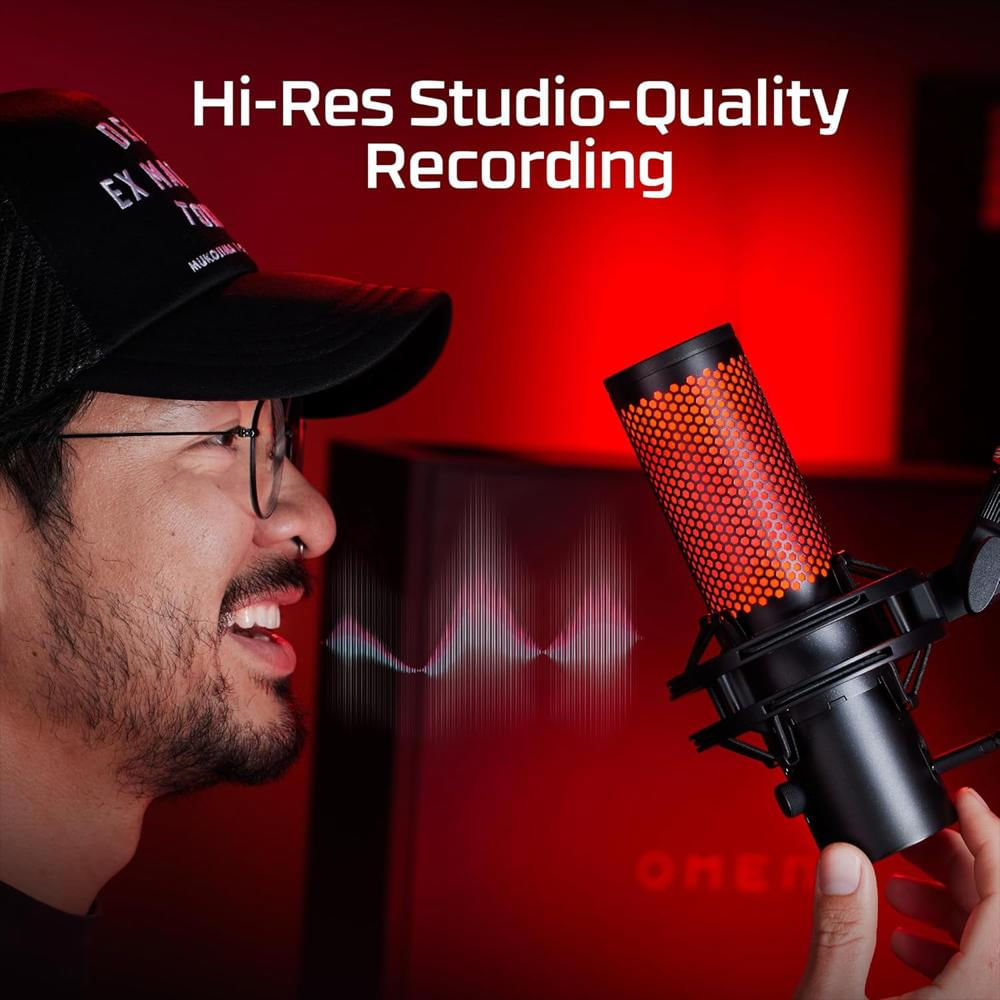Micrófono Hyperx Quadcast 2 Usb (Negro) img #2