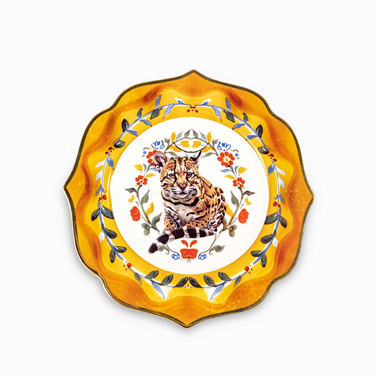 Plato principal tesoro jungla 28cm set x4 img #5