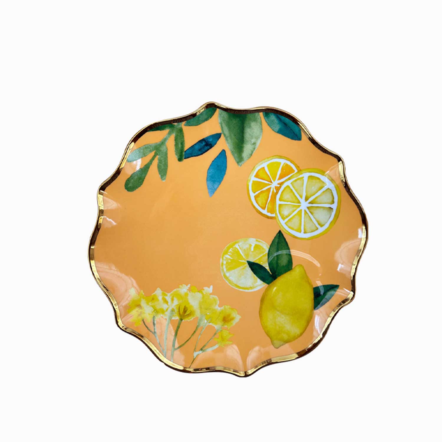 Plato mediano Frutal 20cm set x4 img #3