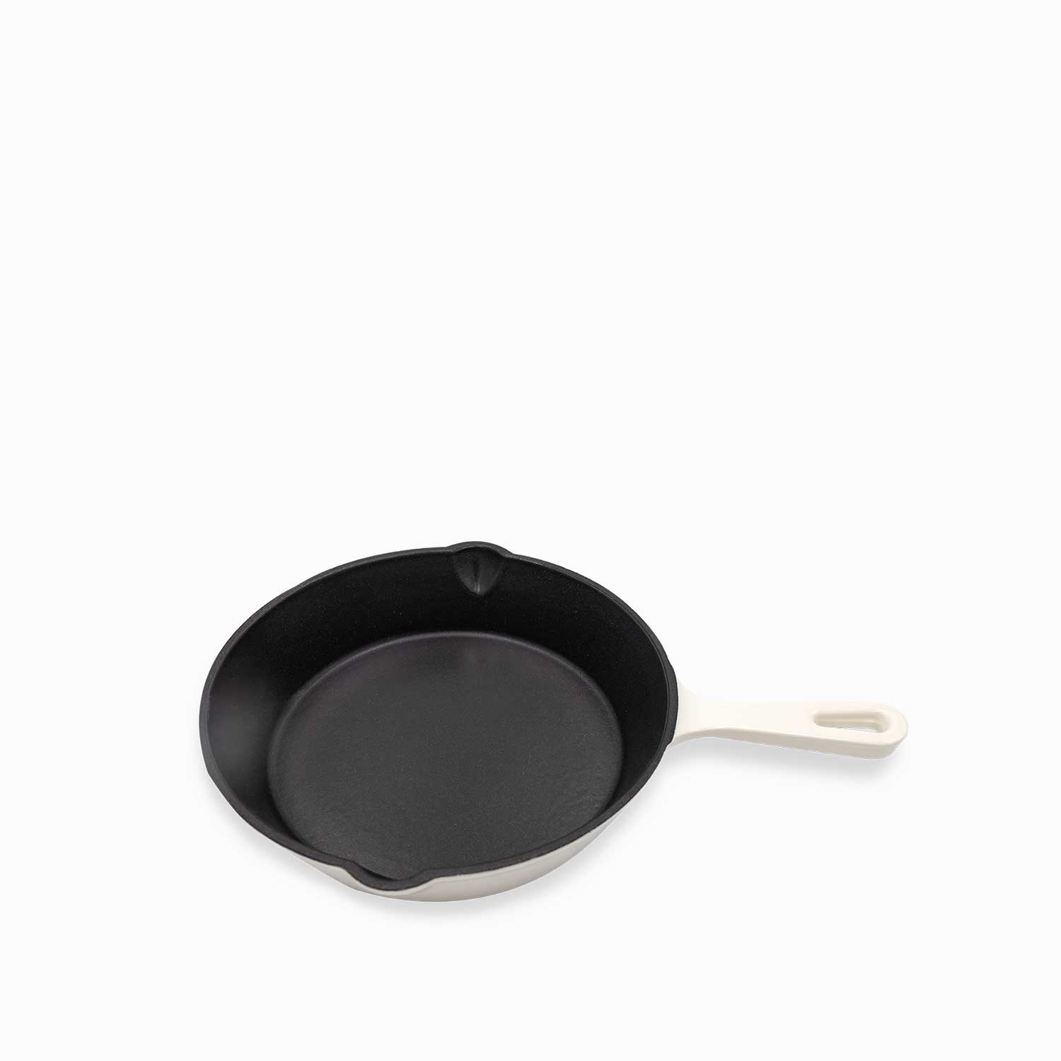 Sartén blanco en hierro fundido 20cm img #1