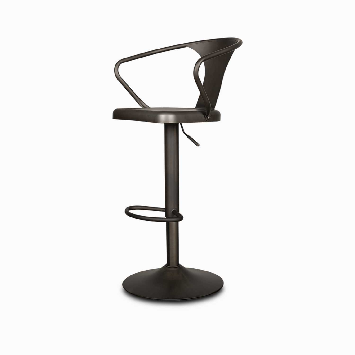 Silla bar industrial brazo Peak Gun img #1