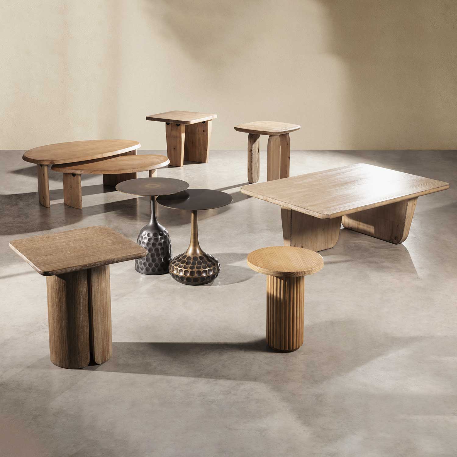 Mesa auxiliar cilindro Nory 50x40x40 img #4