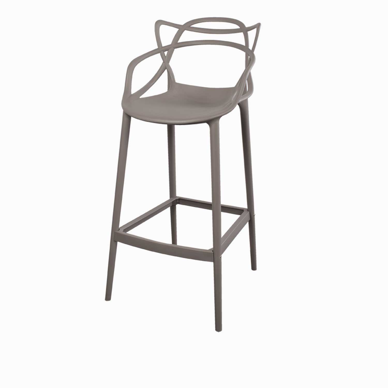 Silla de bar York gris img #1