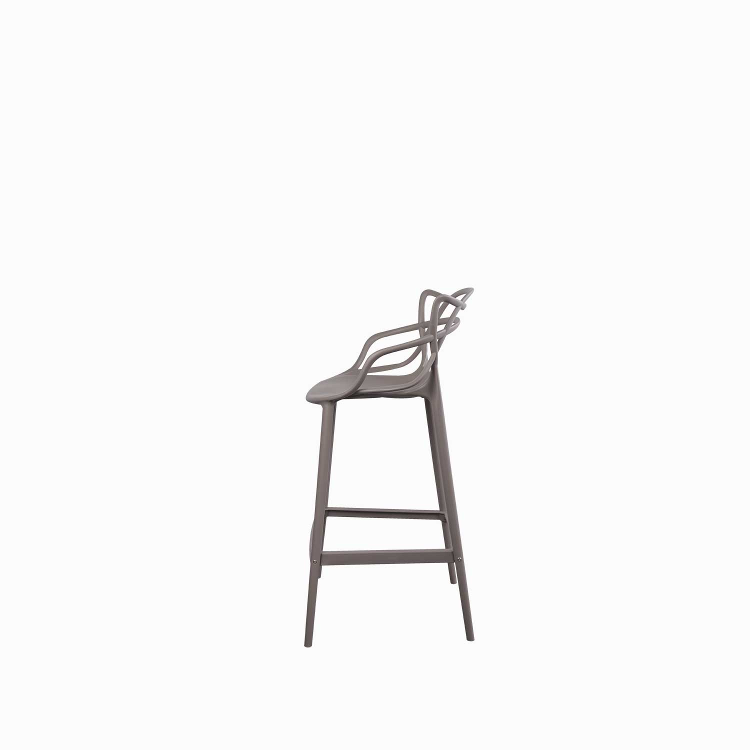 Silla de bar York gris img #4