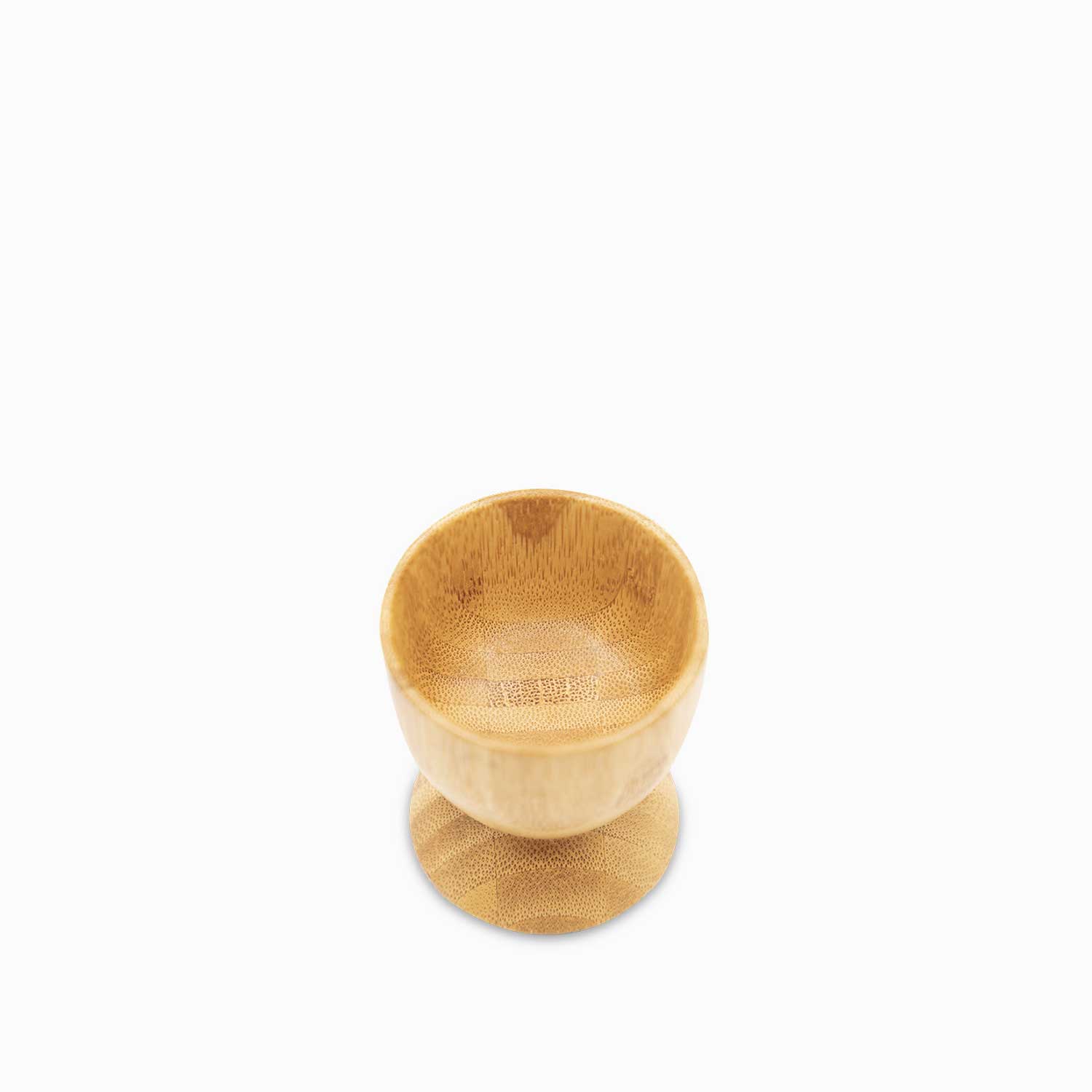 Copa para el huevo bambú img #1