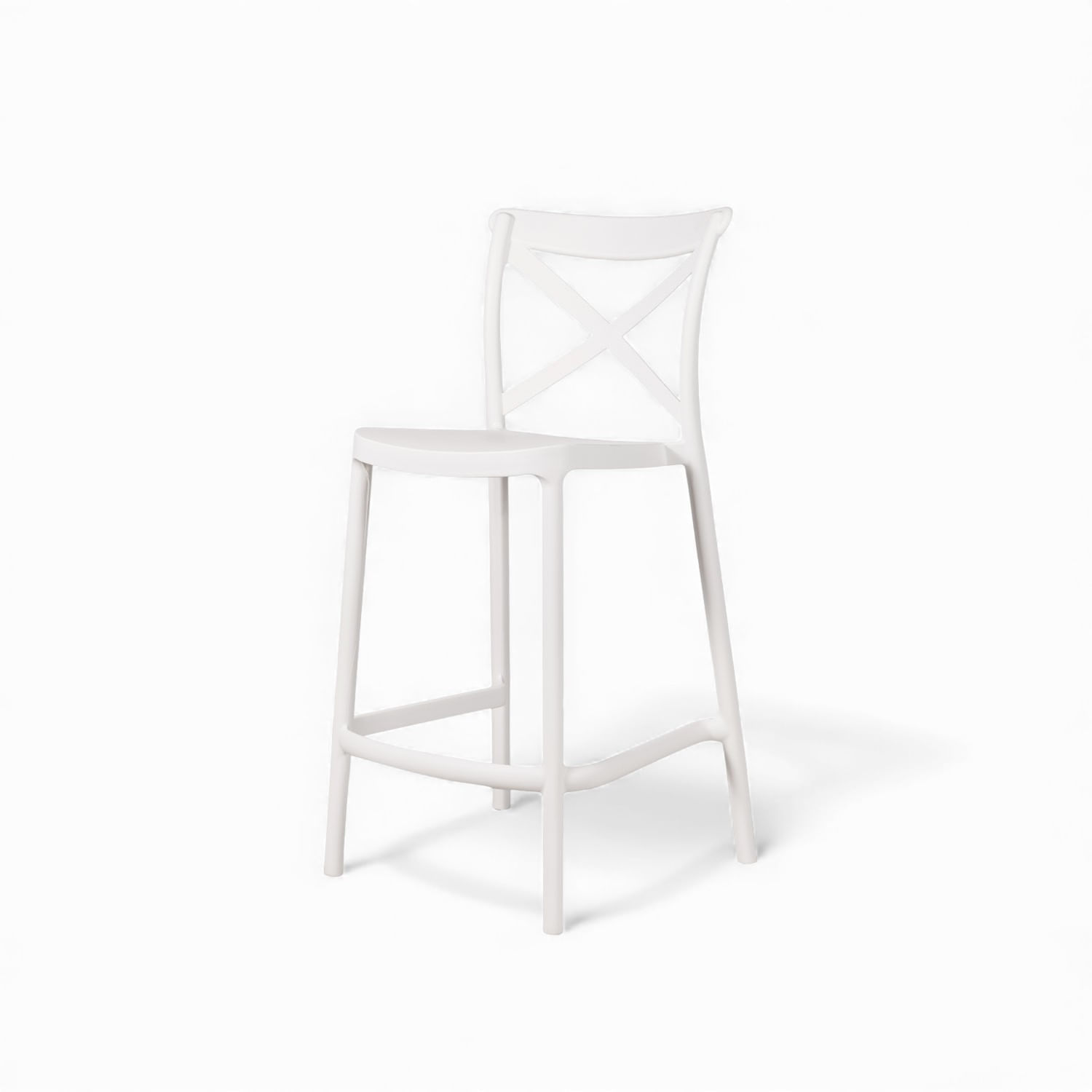 Silla x blanca counter sh 65cm img #1
