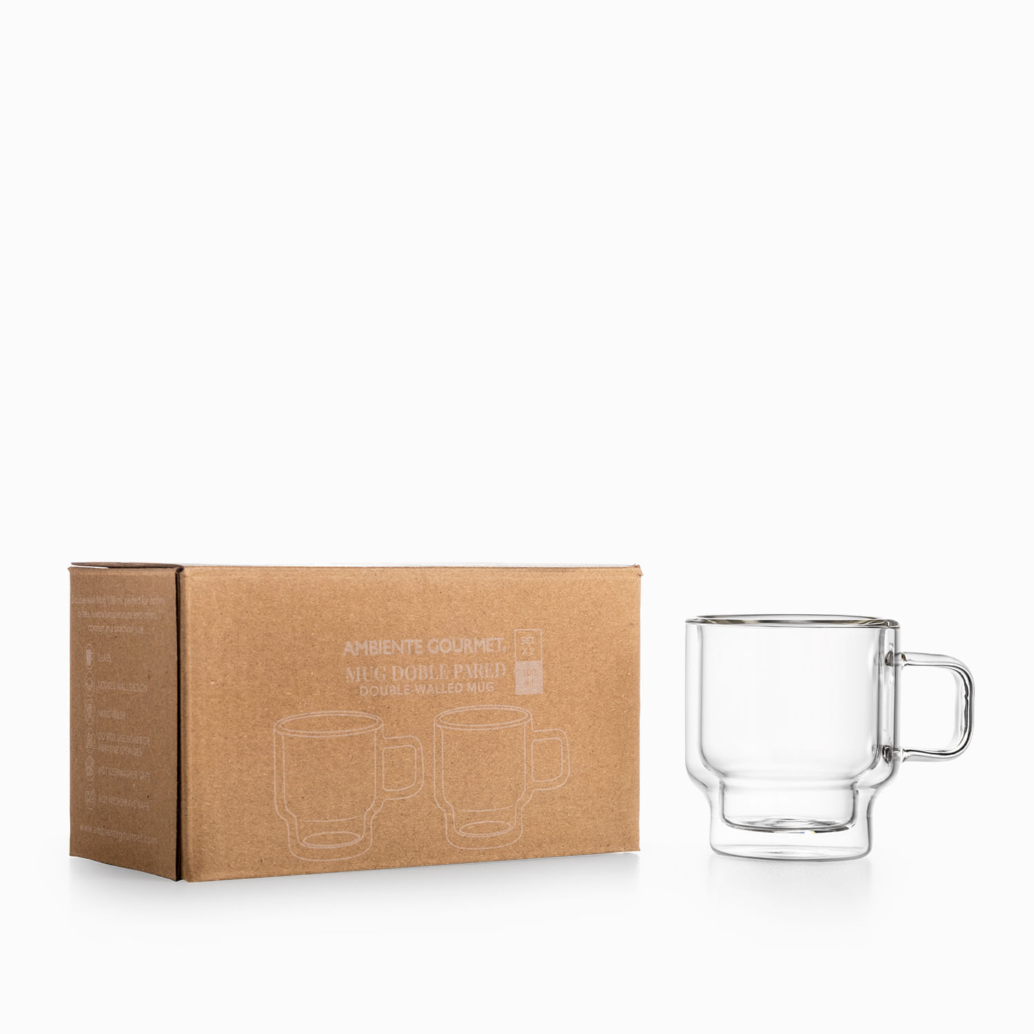 Mug doble pared 90ml set x2 img #4
