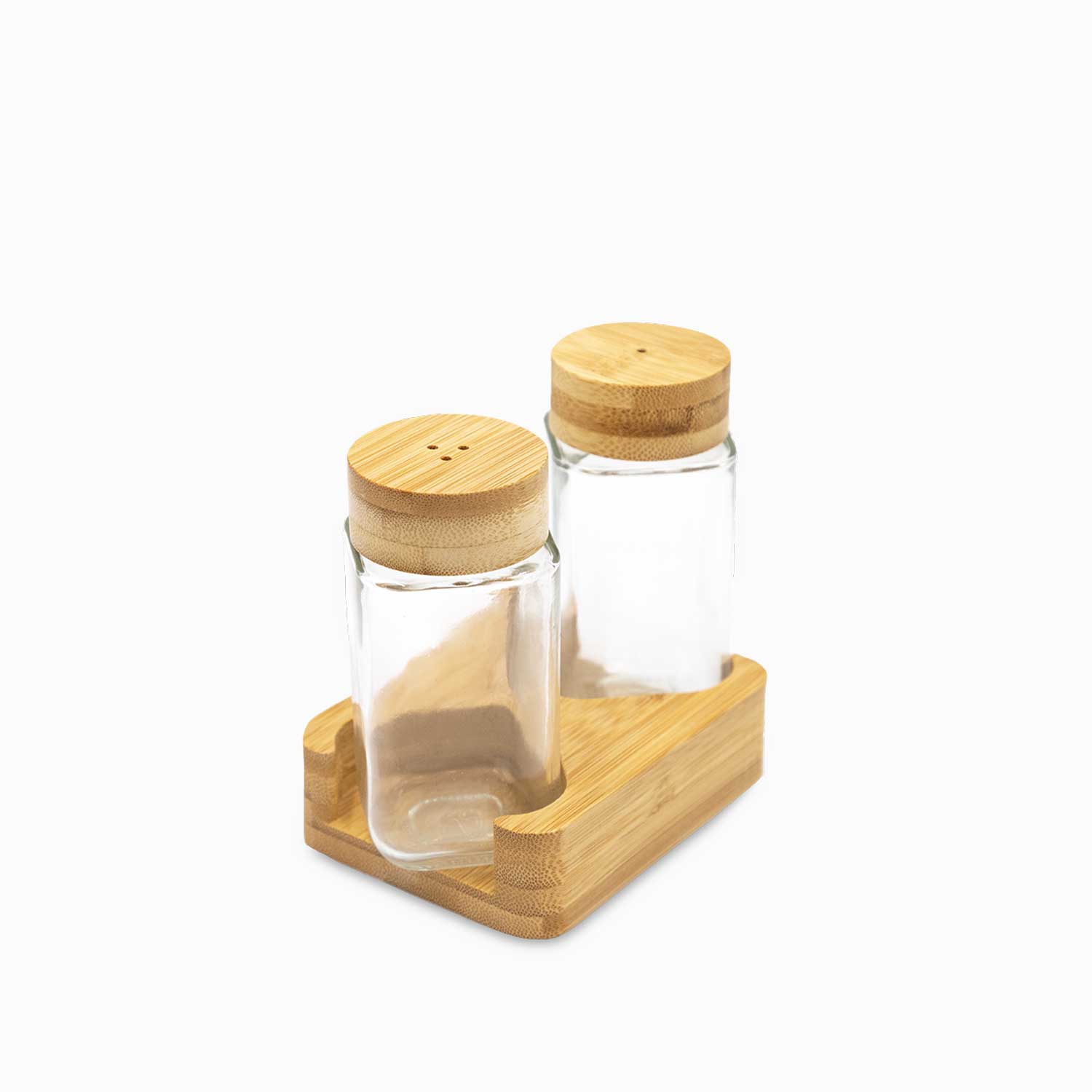 Set sal-pimienta base madera img #2