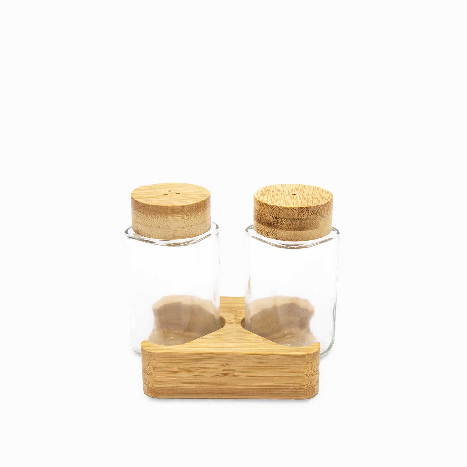 Set sal-pimienta base madera img #1
