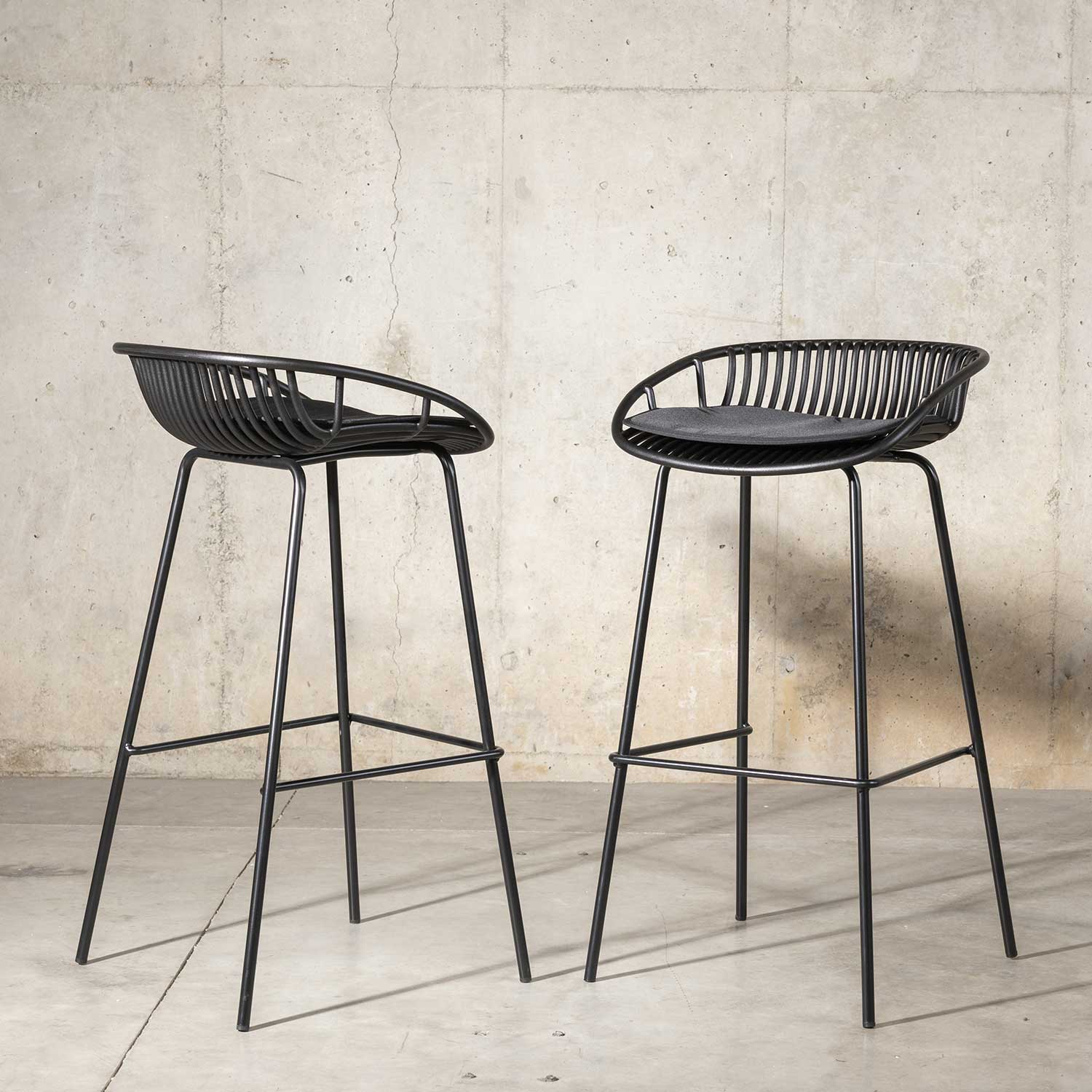 Silla Bar Lodi negra img #2