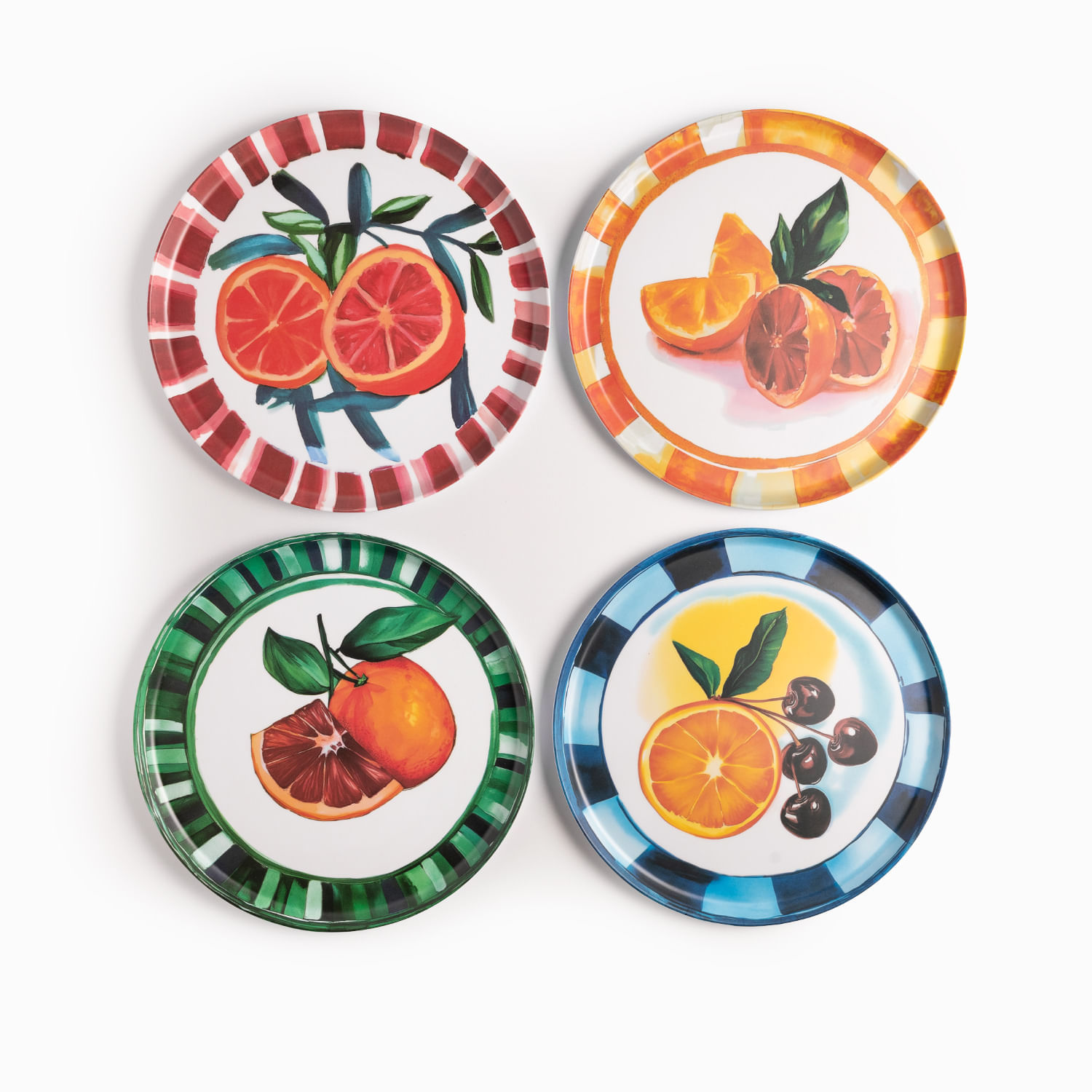 Platos melamina serie cocteles set x8 img #11