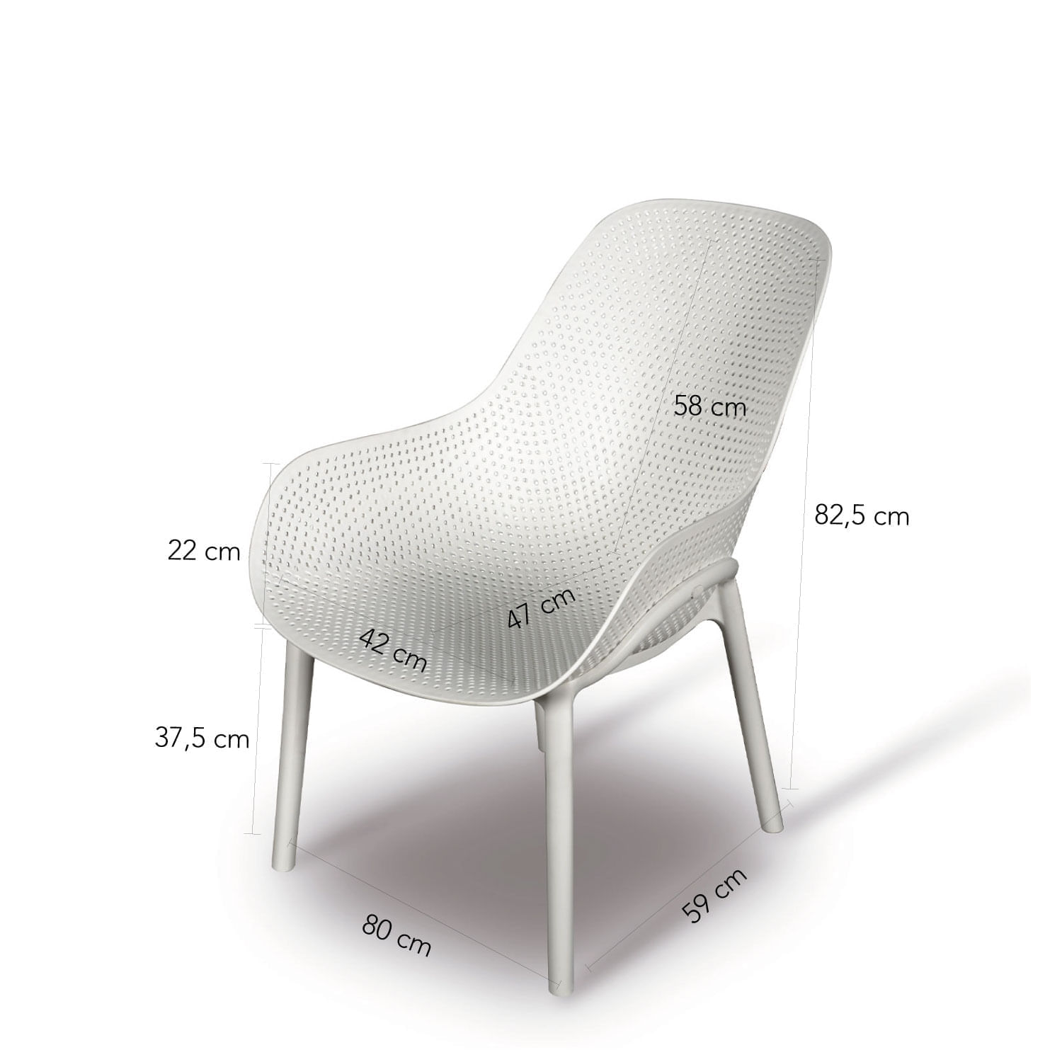 Silla Bávaro gris img #2