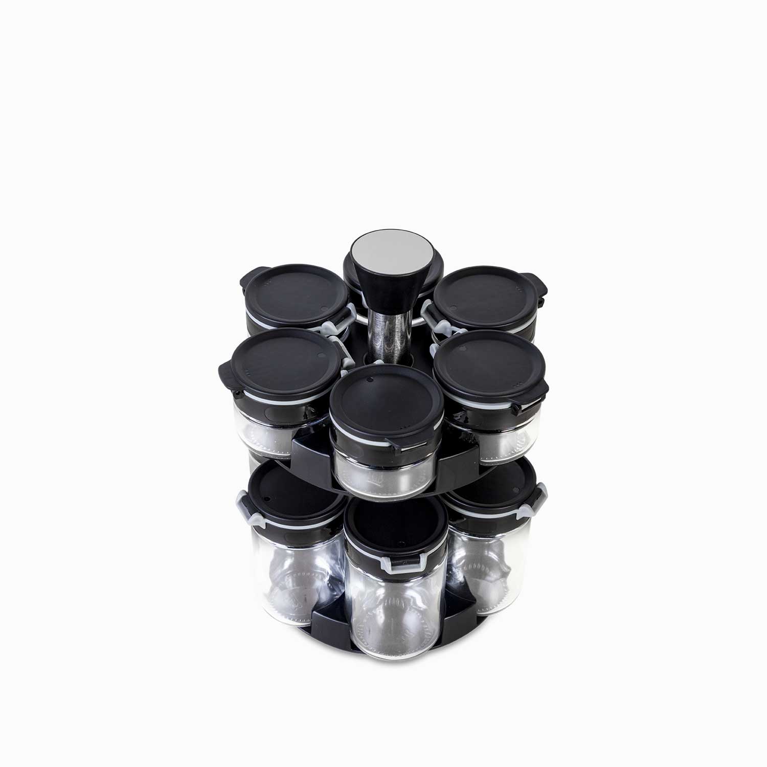 Set para especias negro x12 img #2