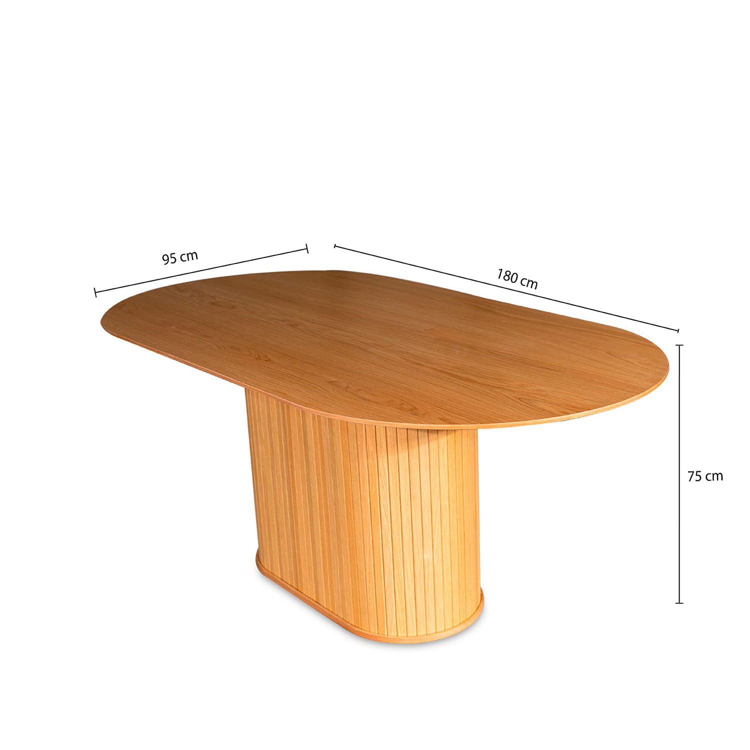 Mesa de comedor Lenon 75x180x95 img #3