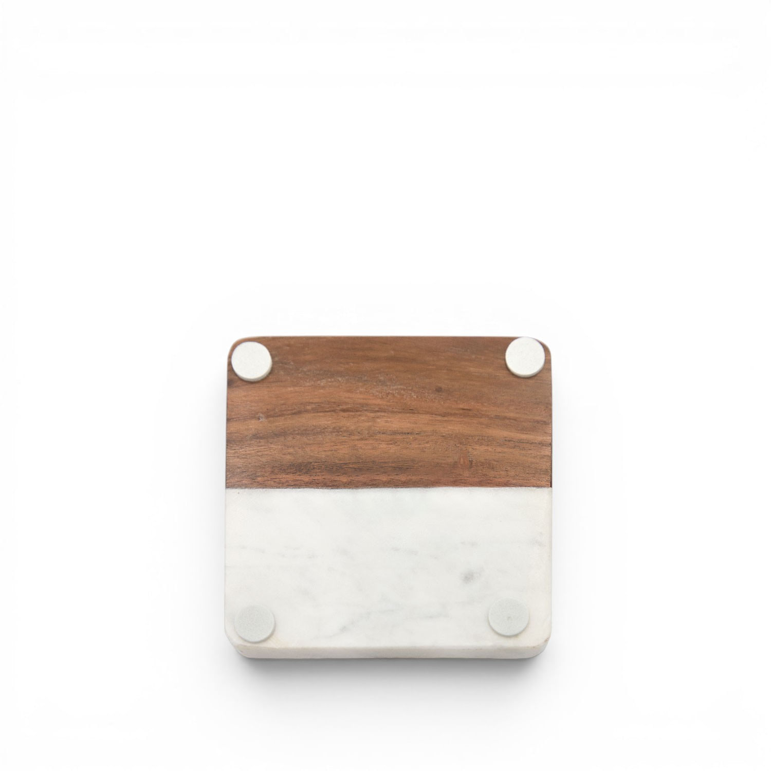 Portavasos marmol madera img #3