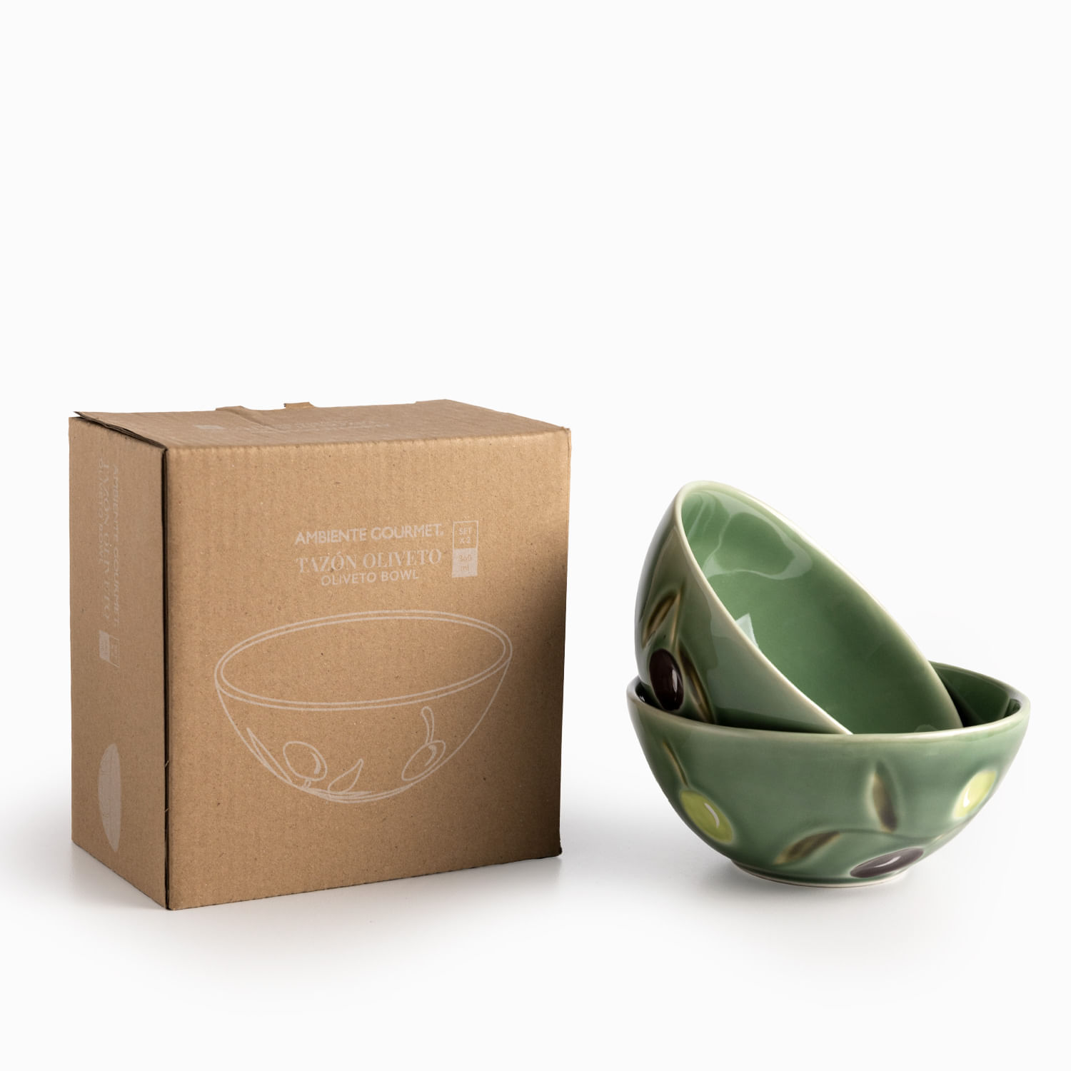 Tazón Oliveto 13cm set x2 img #3