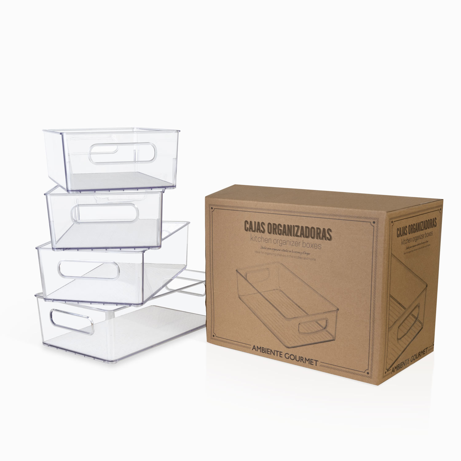 Cajas organizador de cocina setx4 img #1
