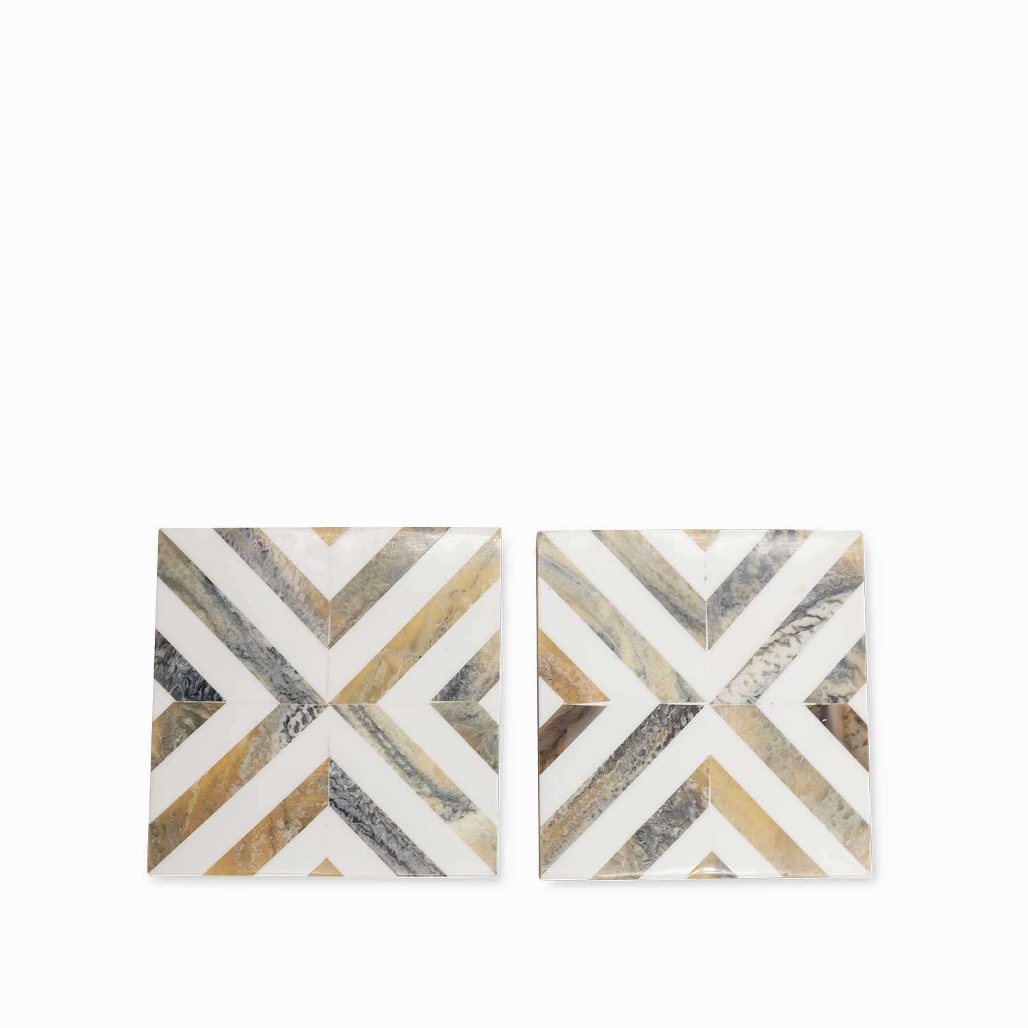 Portavasos resina set x 2 img #2