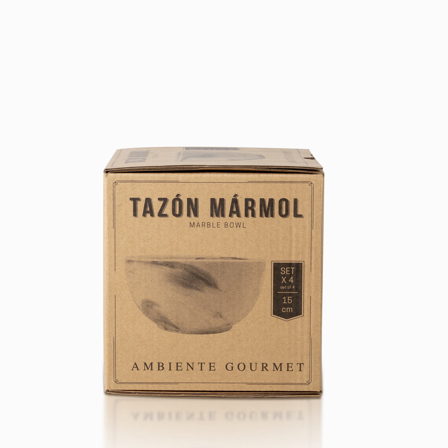 Tazón mármol 15 cm setx4 img #3