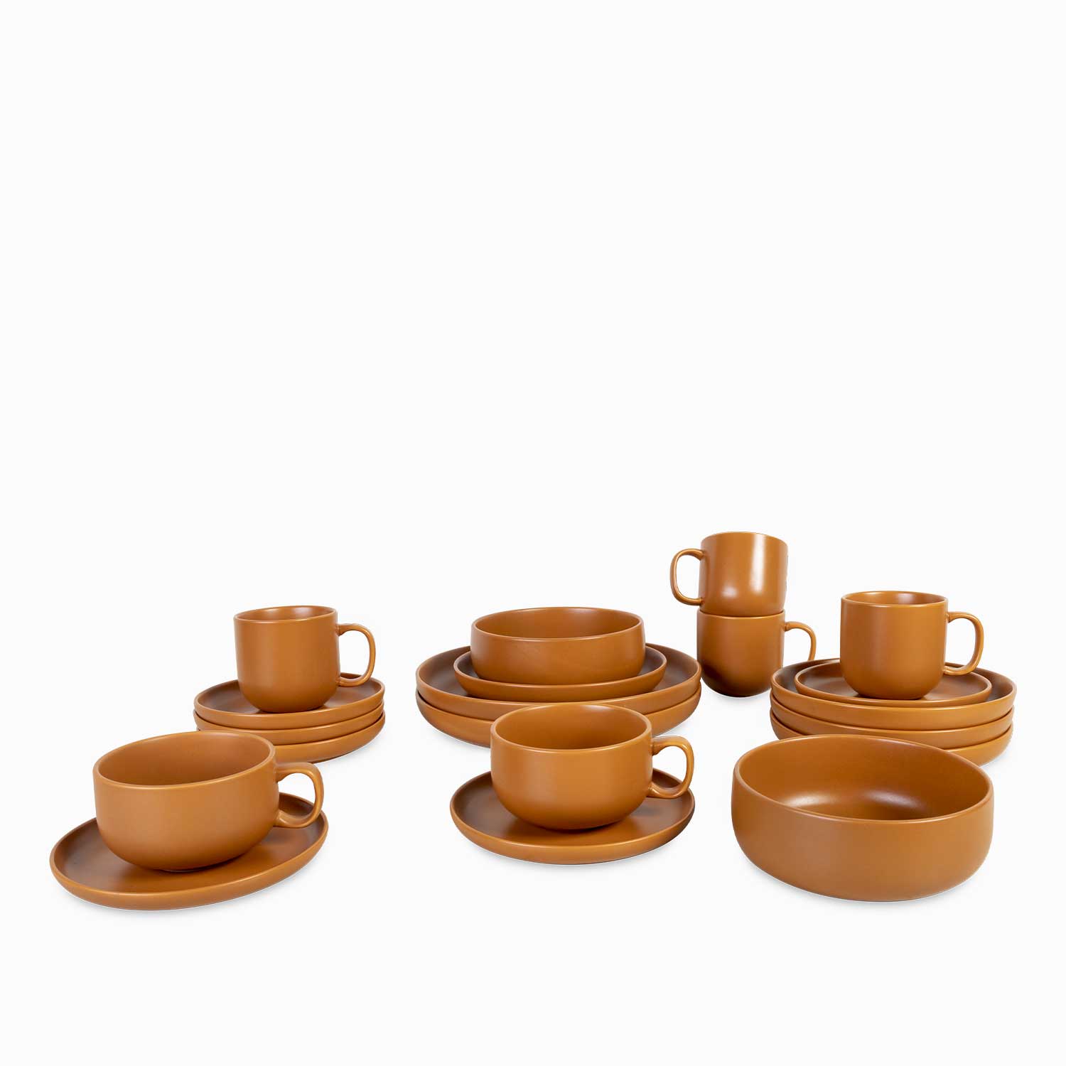 Pocillo y plato morelos 350ml setx4 img #3