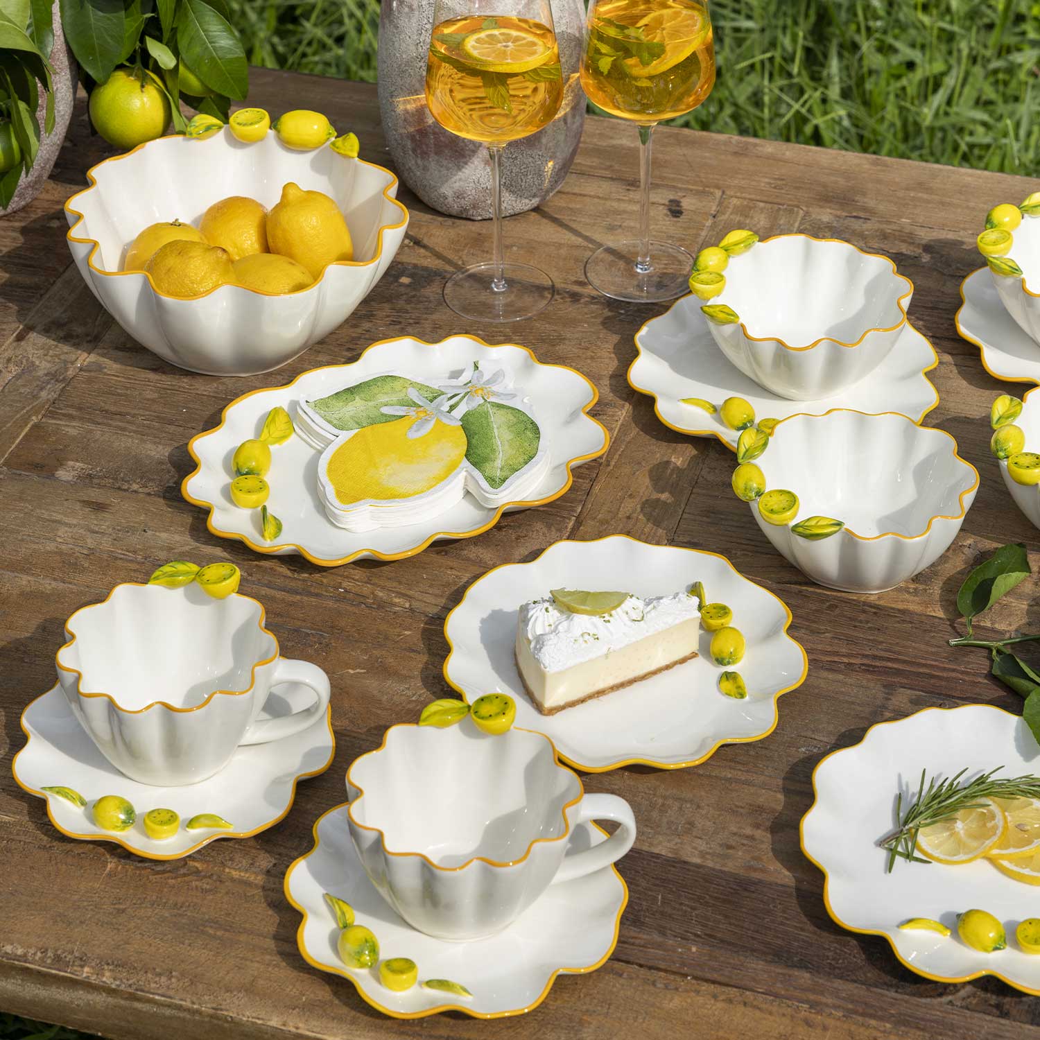 Pocillo y plato Limonetta set x2 img #6