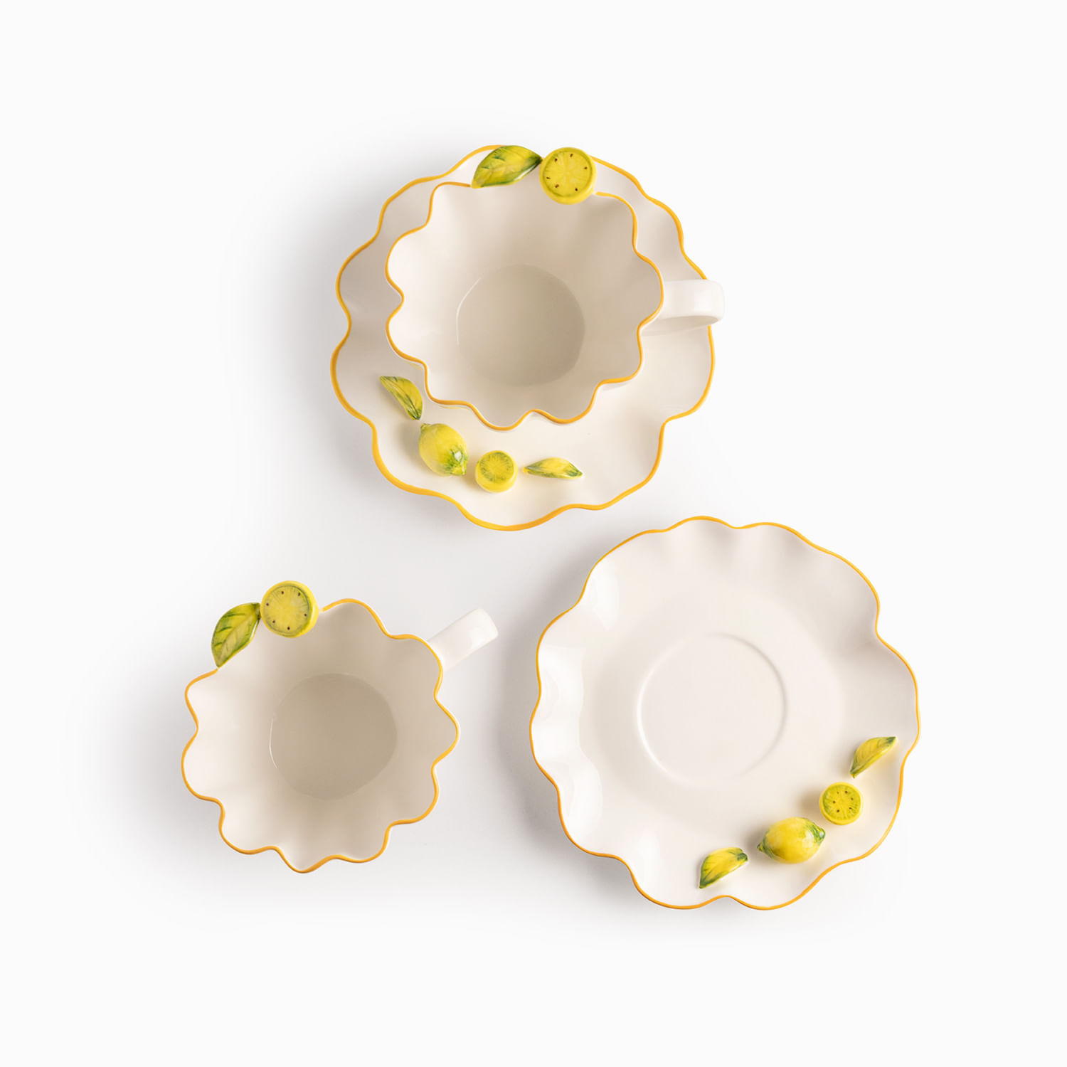 Pocillo y plato Limonetta set x2 img #7