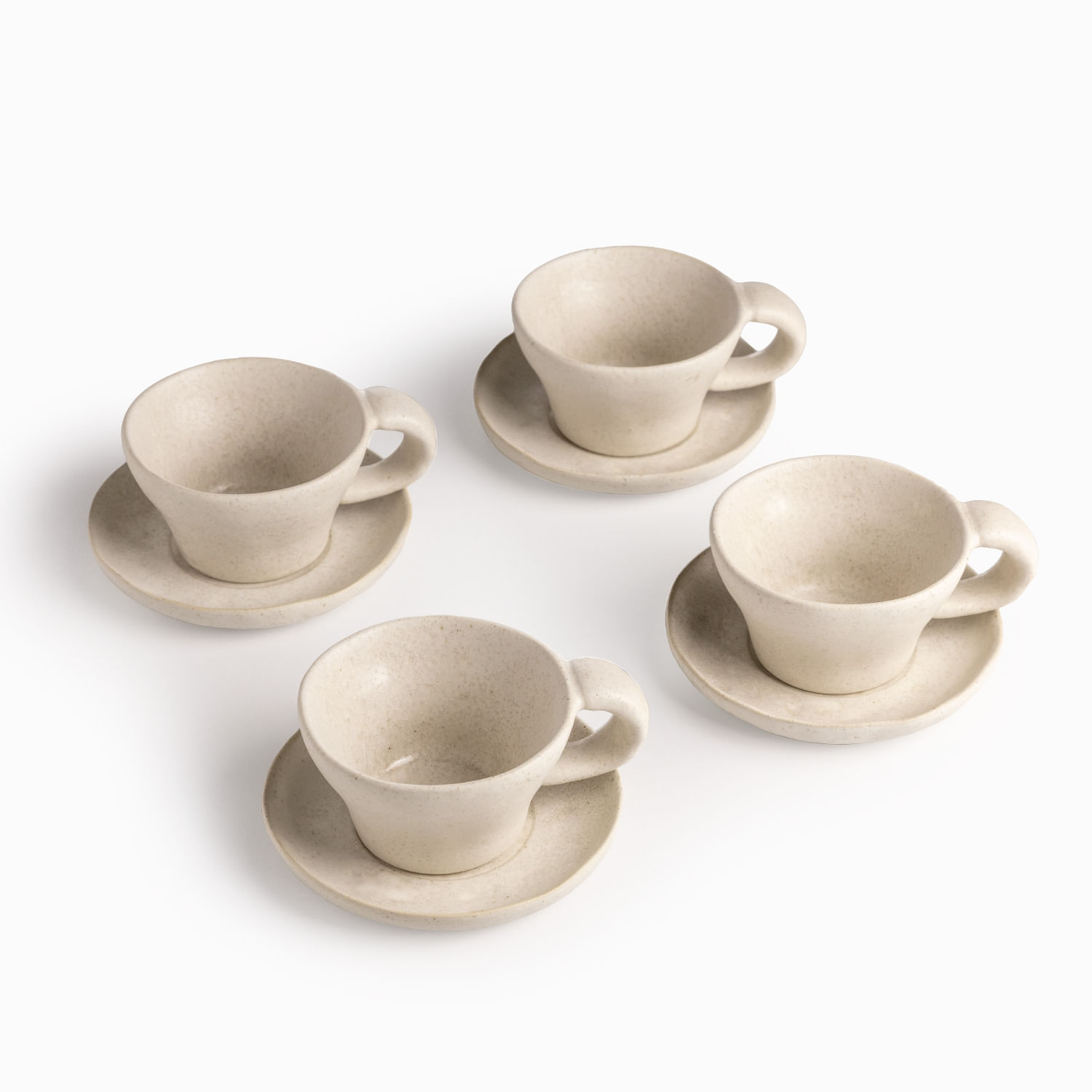 Pocillo y plato Nahua set x4 img #8