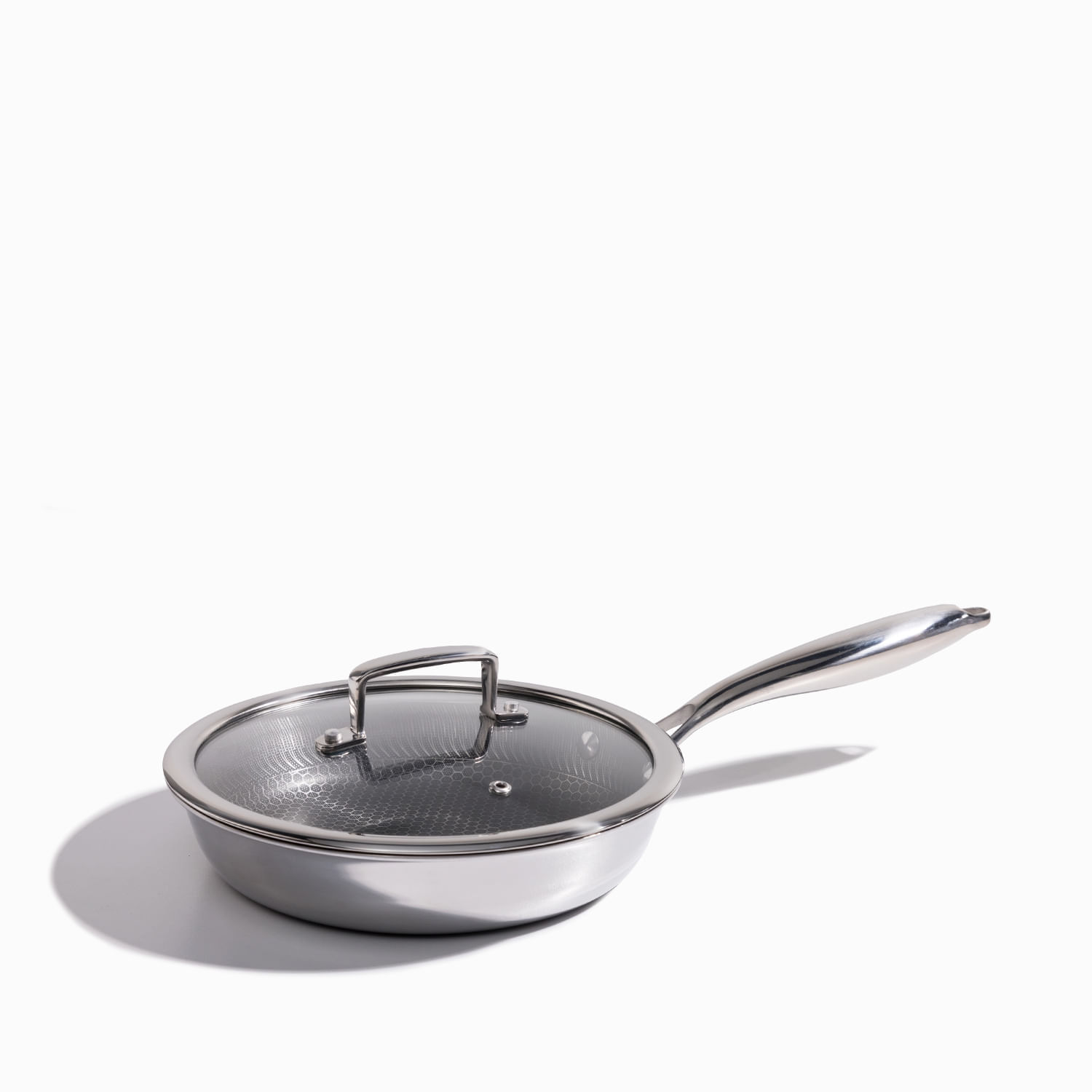 Sarten en acero inoxidable con tapa 22cm img #1