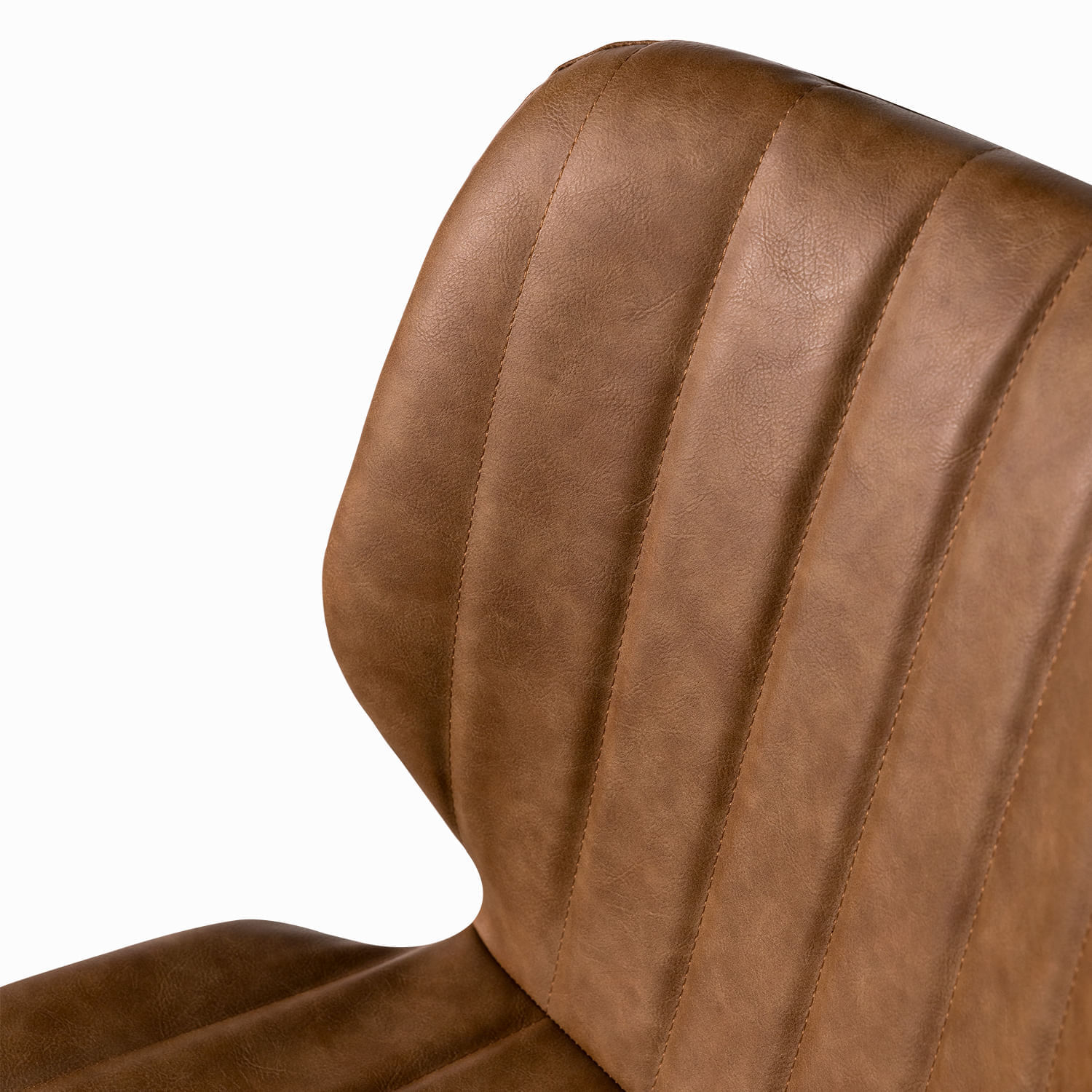 Silla de comedor lineas pata asterisco camel img #4