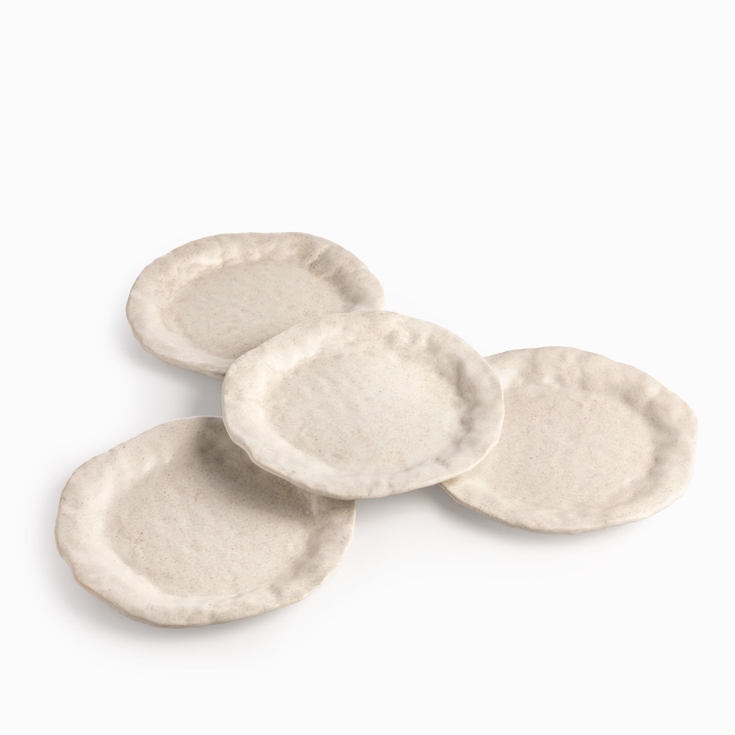 Plato mediano Nahua 21cm set x4 img #6