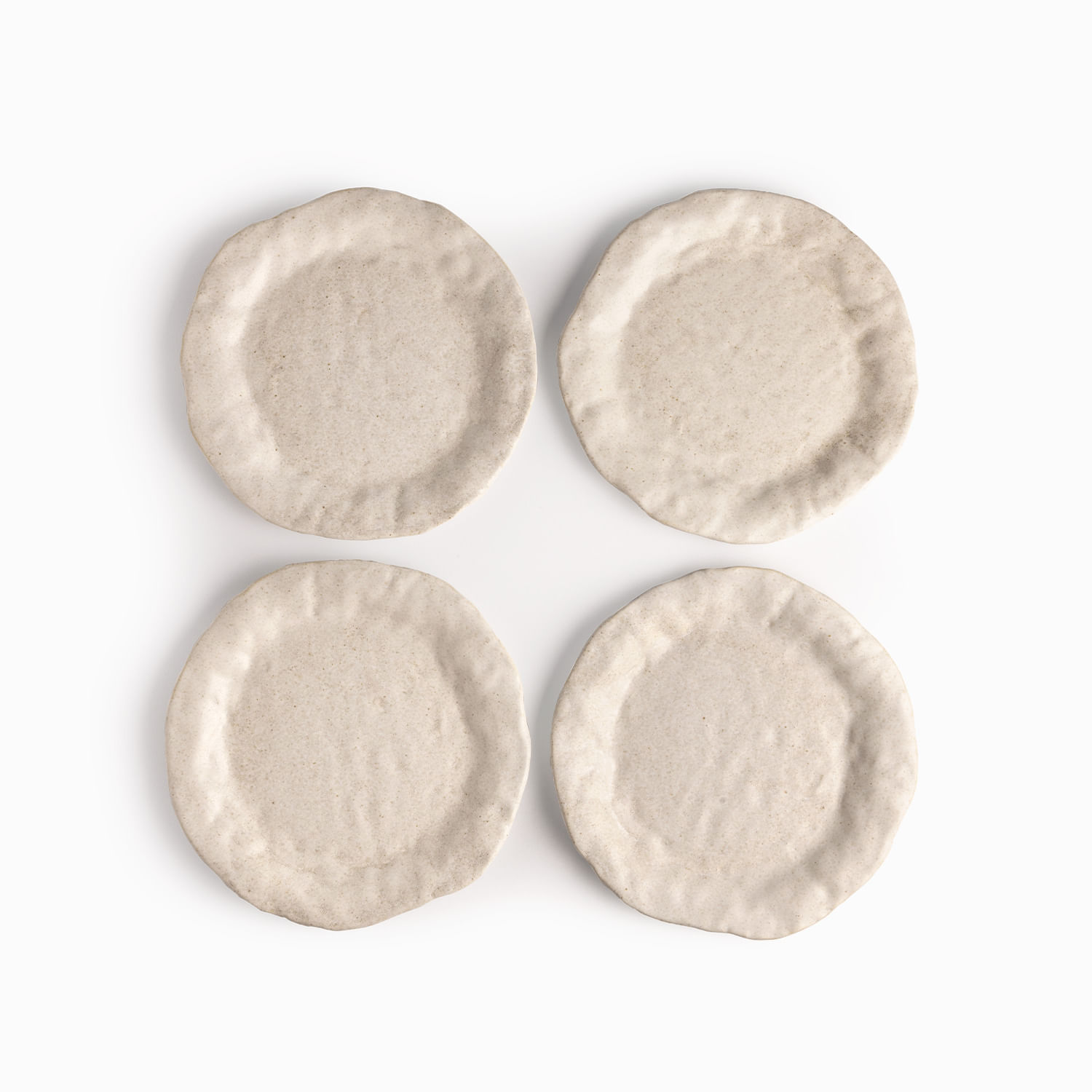 Plato mediano Nahua 21cm set x4 img #1